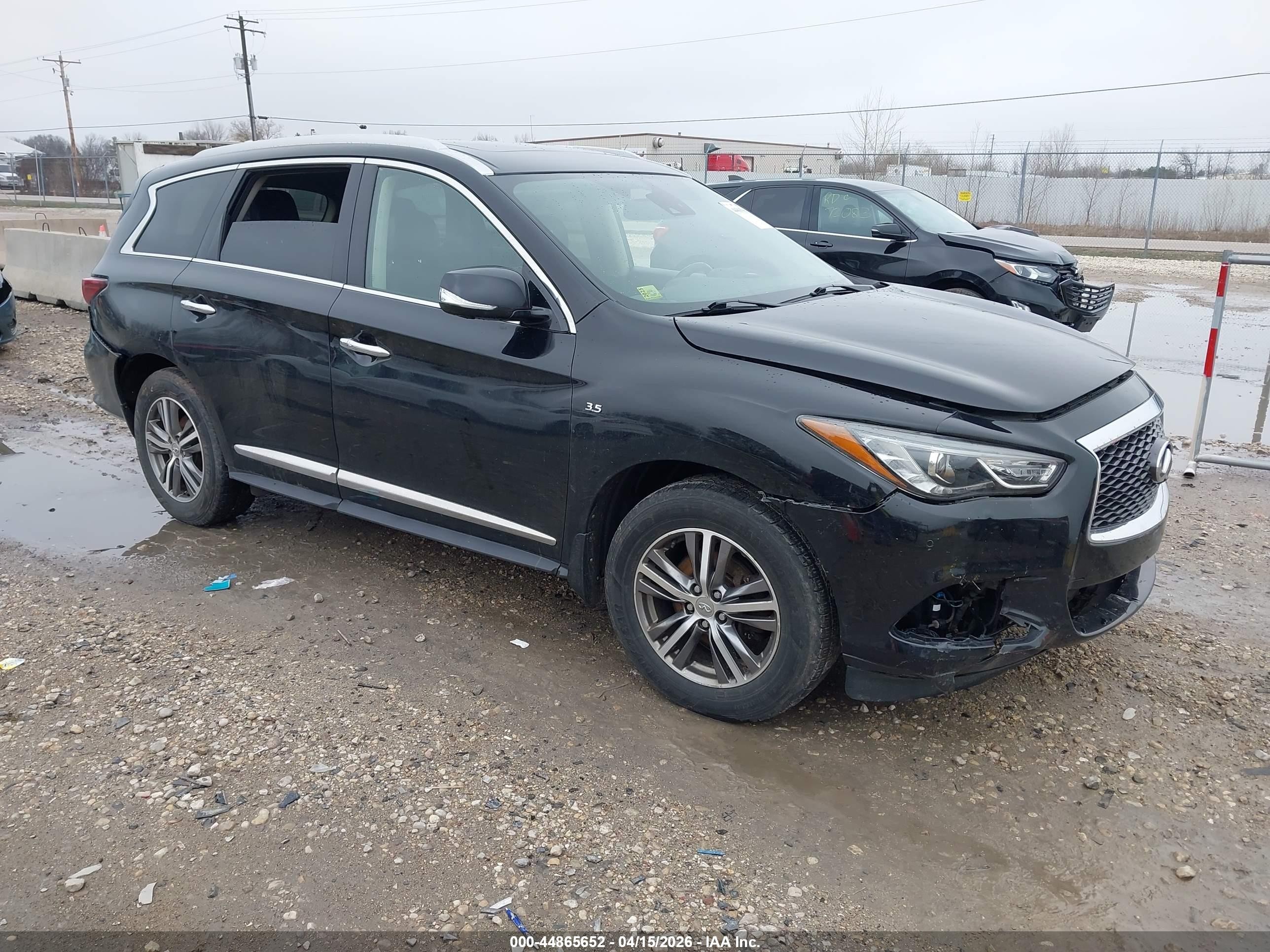2020 Infiniti QX60 Pure, VIN 5N1DL0MM3LC509617 — Fresh water flood
