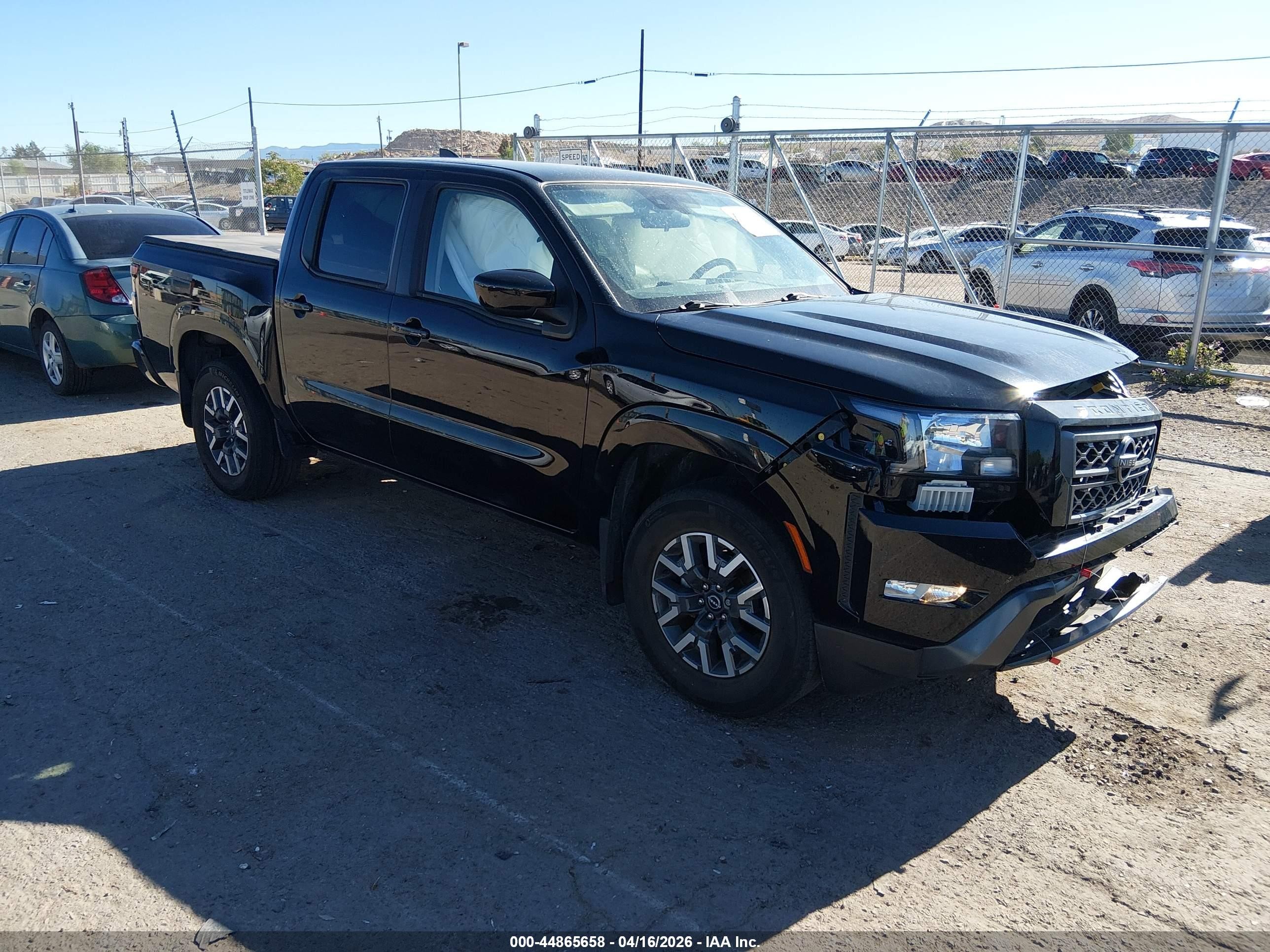 2022 Nissan Frontier SV, VIN 1N6ED1EJ0NN665764 — Front end