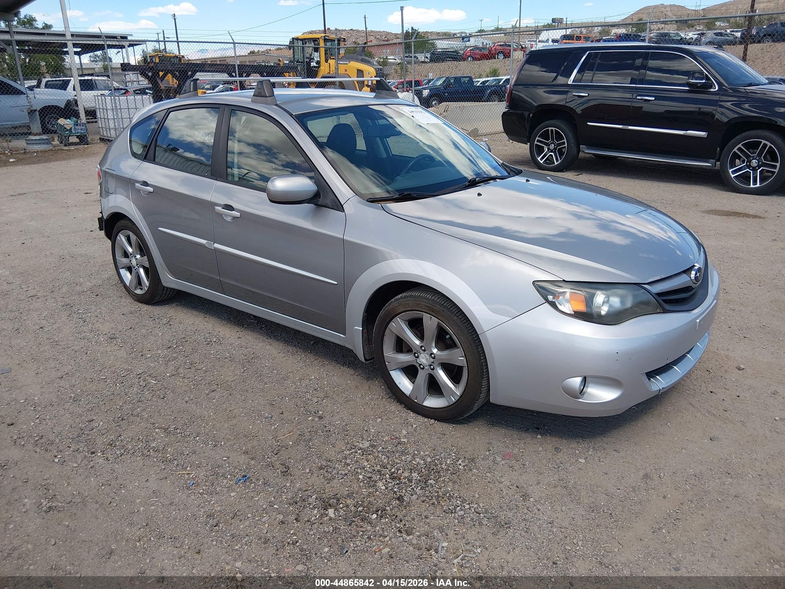 2011 Subaru Impreza Outback Special Sports, VIN JF1GH6D63BH803663 — Зад