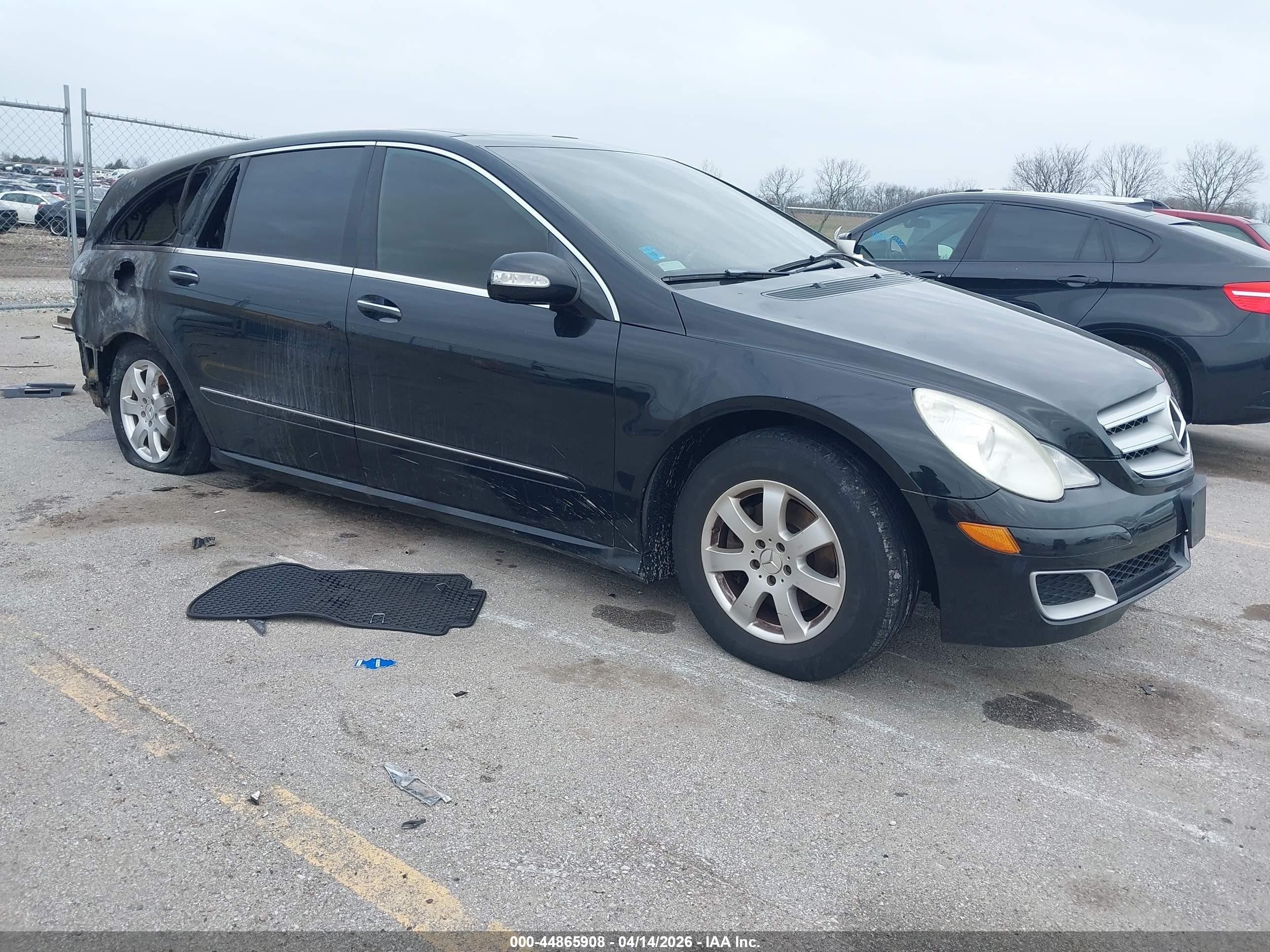 2007 Mercedes-Benz R 3.5L, VIN 4JGCB65E57A049967 — Burn