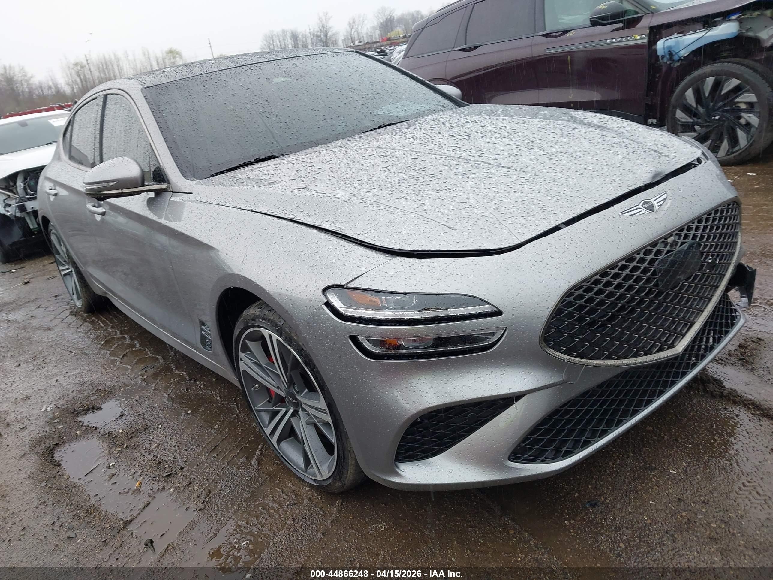 2025 Genesis G70 Sport Advanced, VIN KMTG54SE9SU145003 — Перед