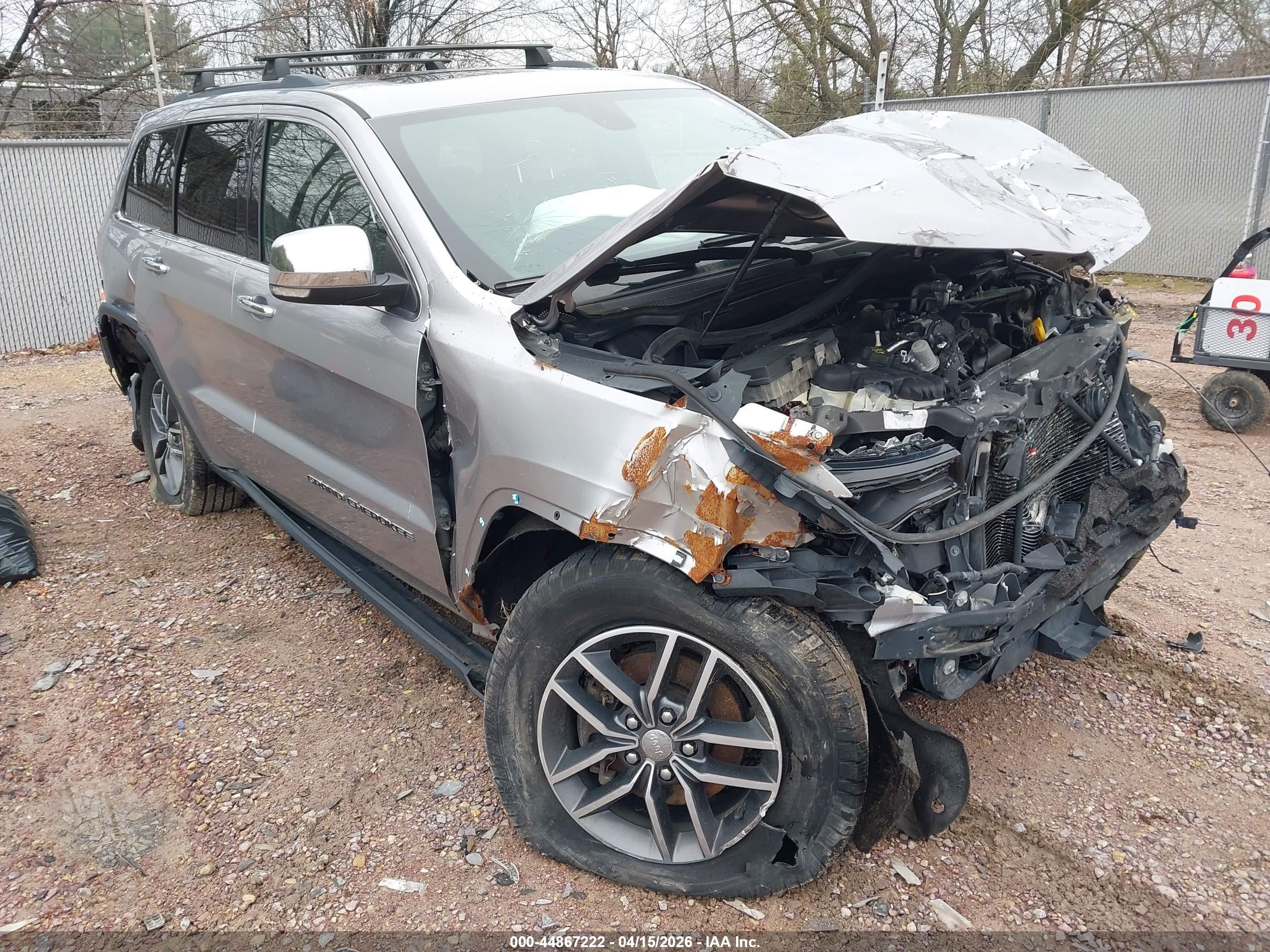 2017 Jeep Grand Cherokee Limited, VIN 1C4RJFBG4HC924663 — По всему кузову