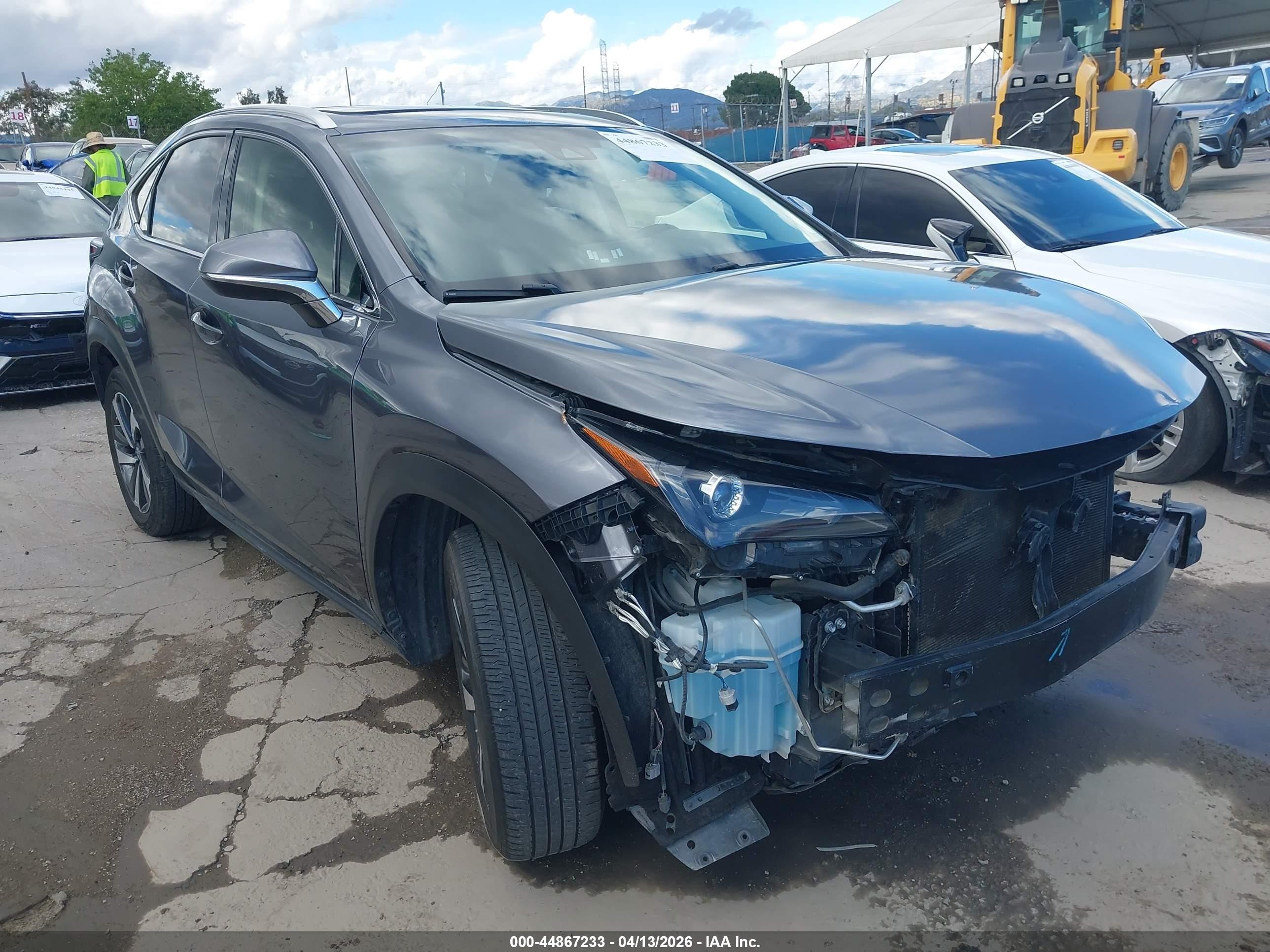 2019 Lexus NX 300, VIN JTJBARBZ0K2187265 — Фото с аукциона