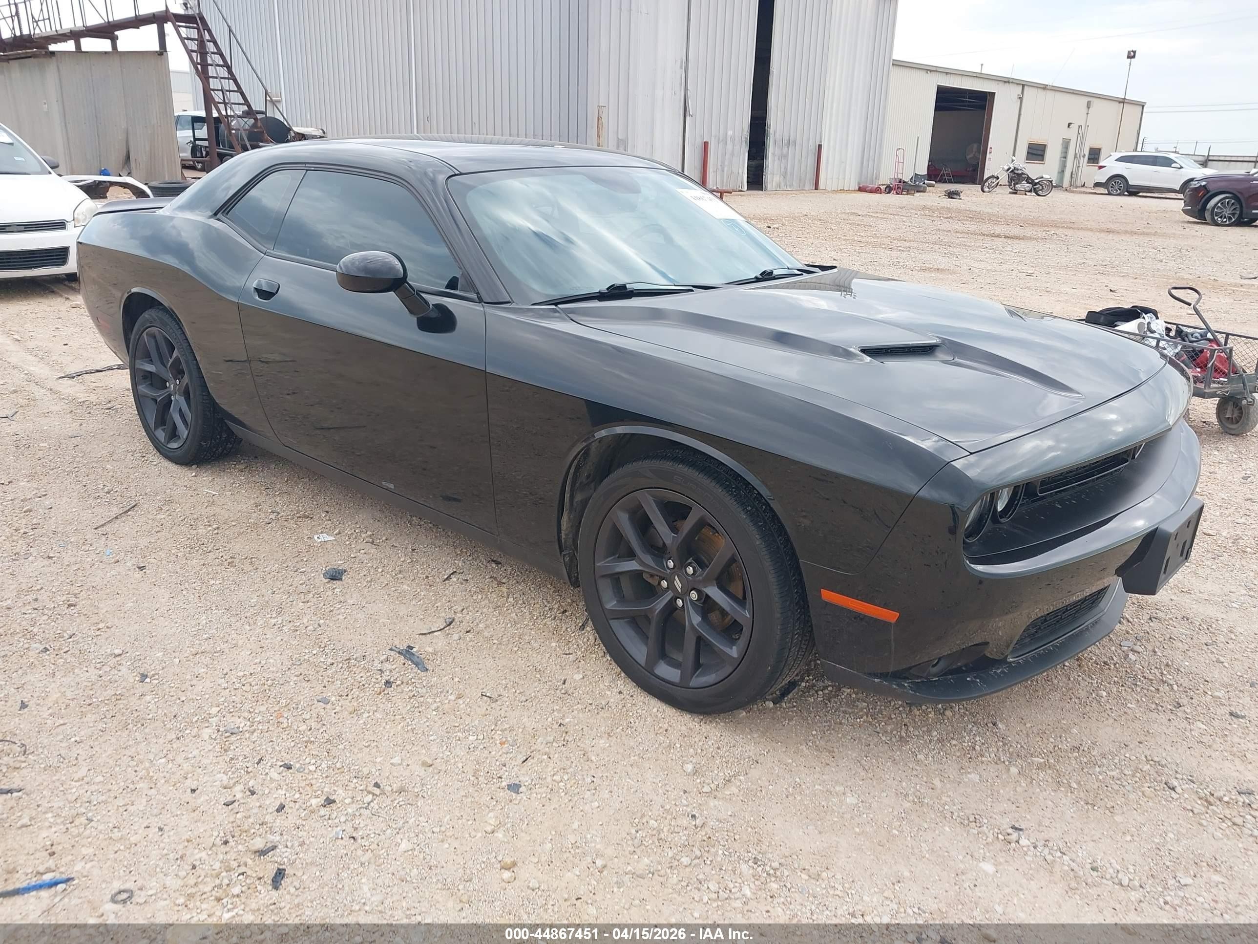 2021 Dodge Challenger SXT, VIN 2C3CDZAG5MH547384 — Fresh water flood