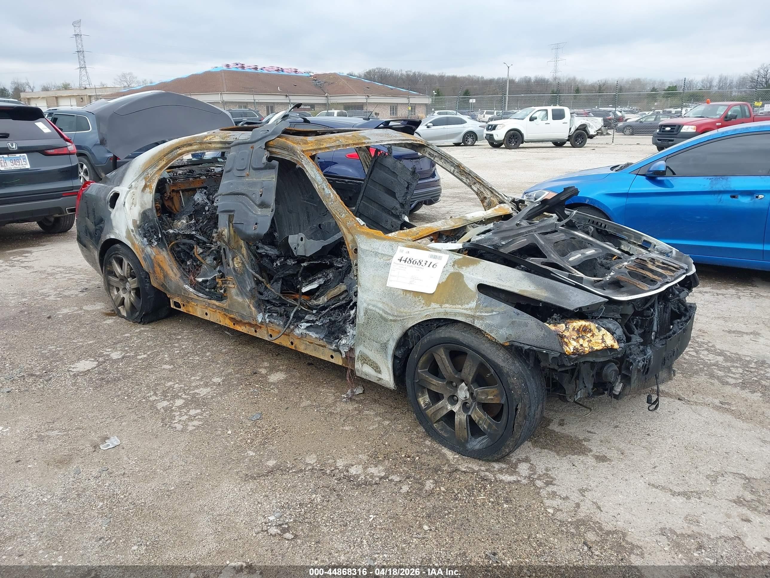 2015 Cadillac CTS Performance AWD, VIN 1G6AY5SX7F0139994 — Burn