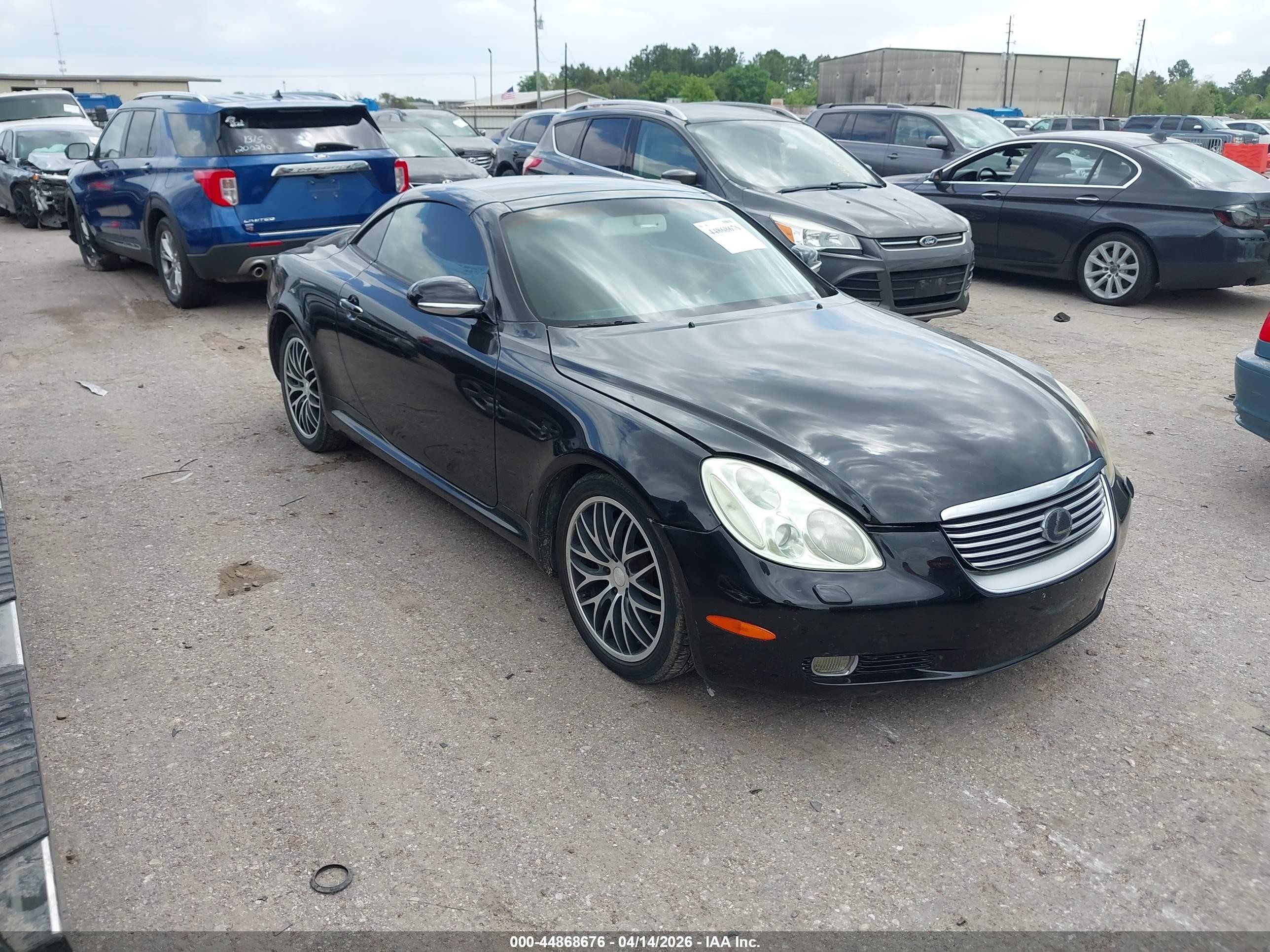 2005 Lexus SC 430, VIN JTHFN48Y850069781 — Front end