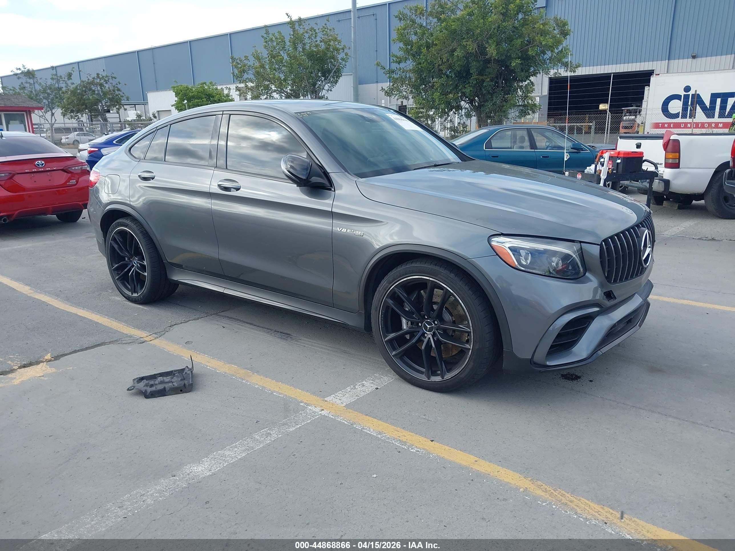 2019 Mercedes-Benz GLC 63 AMG, VIN WDC0J8JB8KF568809 — Side