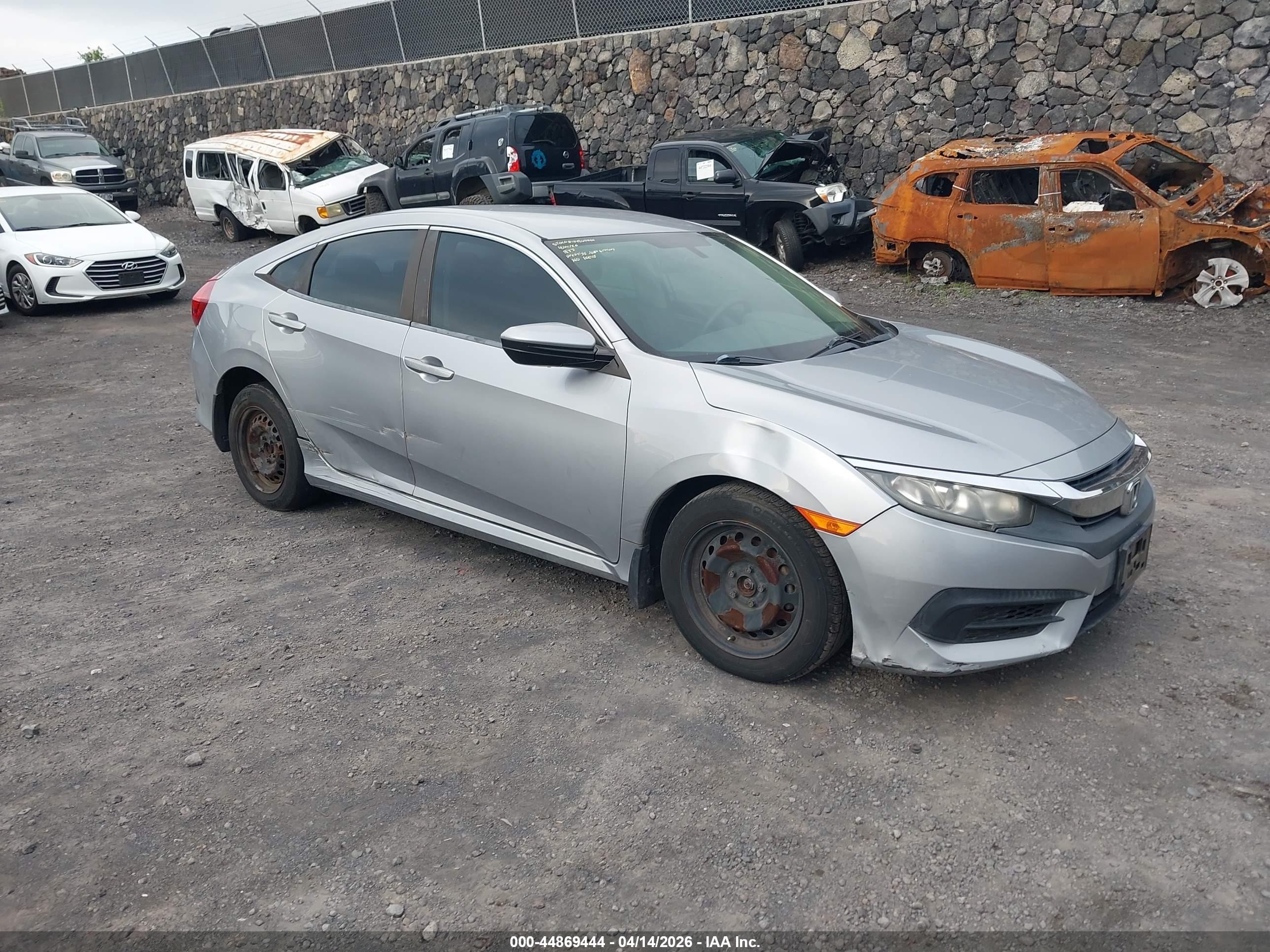 2017 Honda Civic LX, VIN 19XFC2E59HE066258 — Repossession