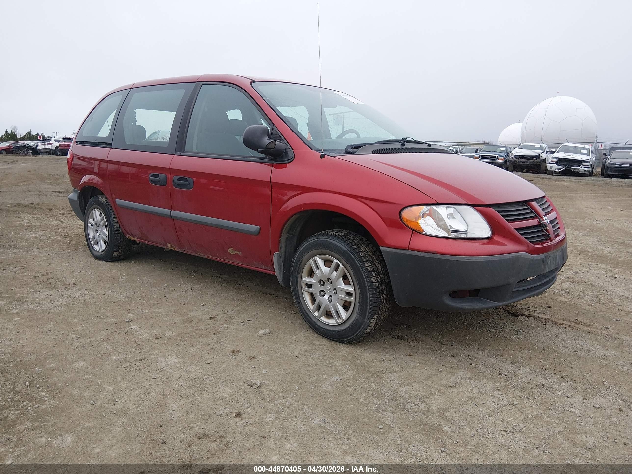 2007 Dodge Caravan SE, VIN 1D4GP25B17B149311 — Обычный износ