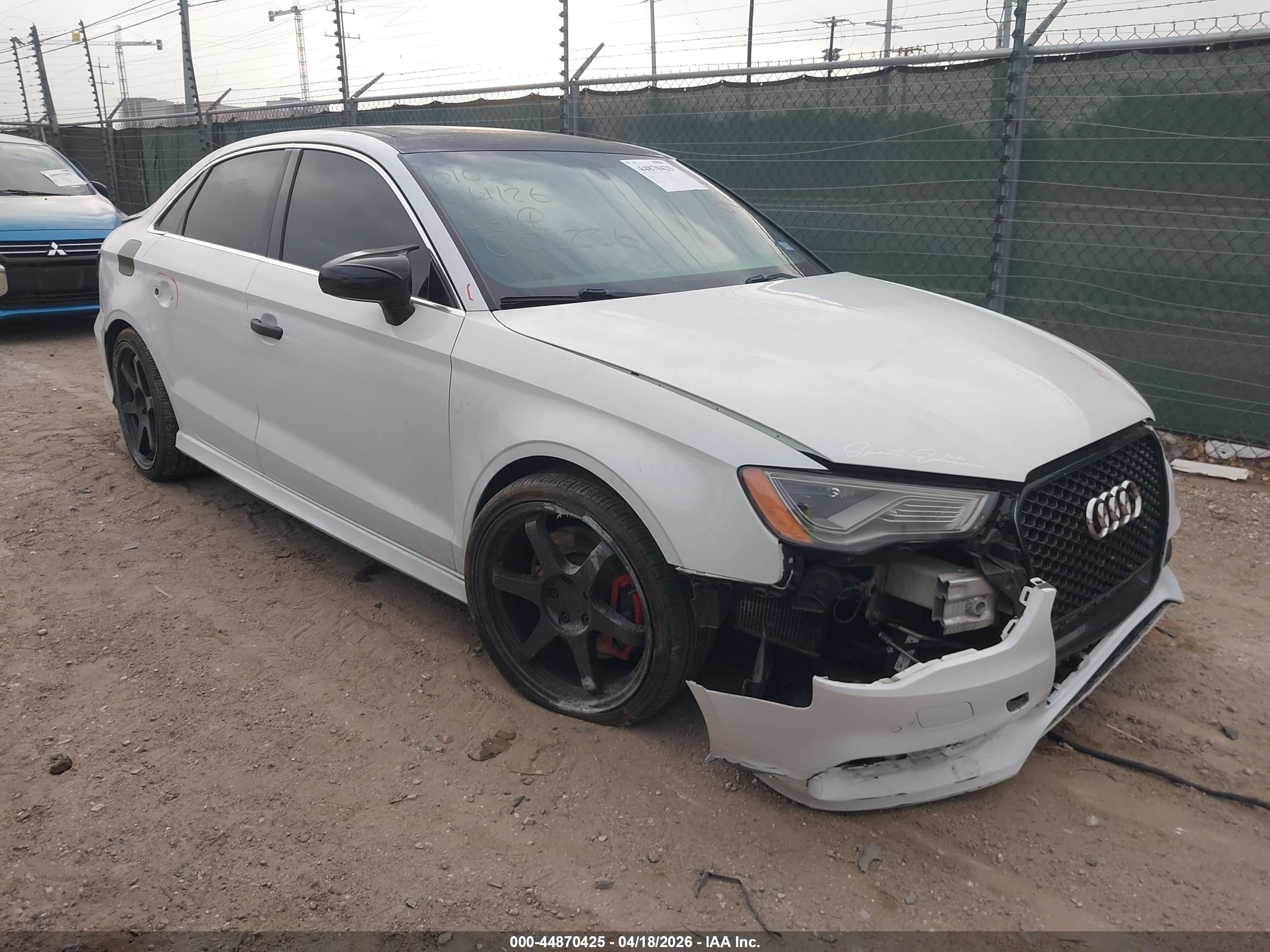 2016 Audi S3 Premium Plus, VIN WAUB1GFF3G1005236 — Front end