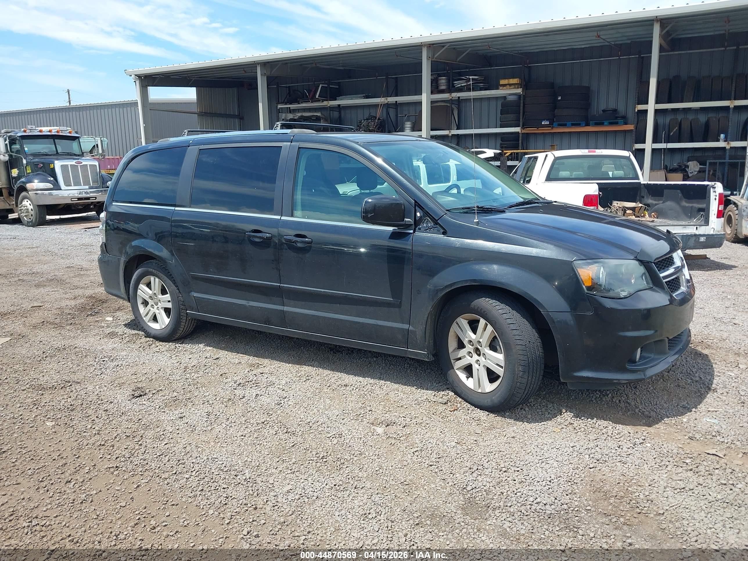 2013 Dodge Grand Caravan Crew, VIN 2C4RDGDG1DR731303 — Fresh water flood
