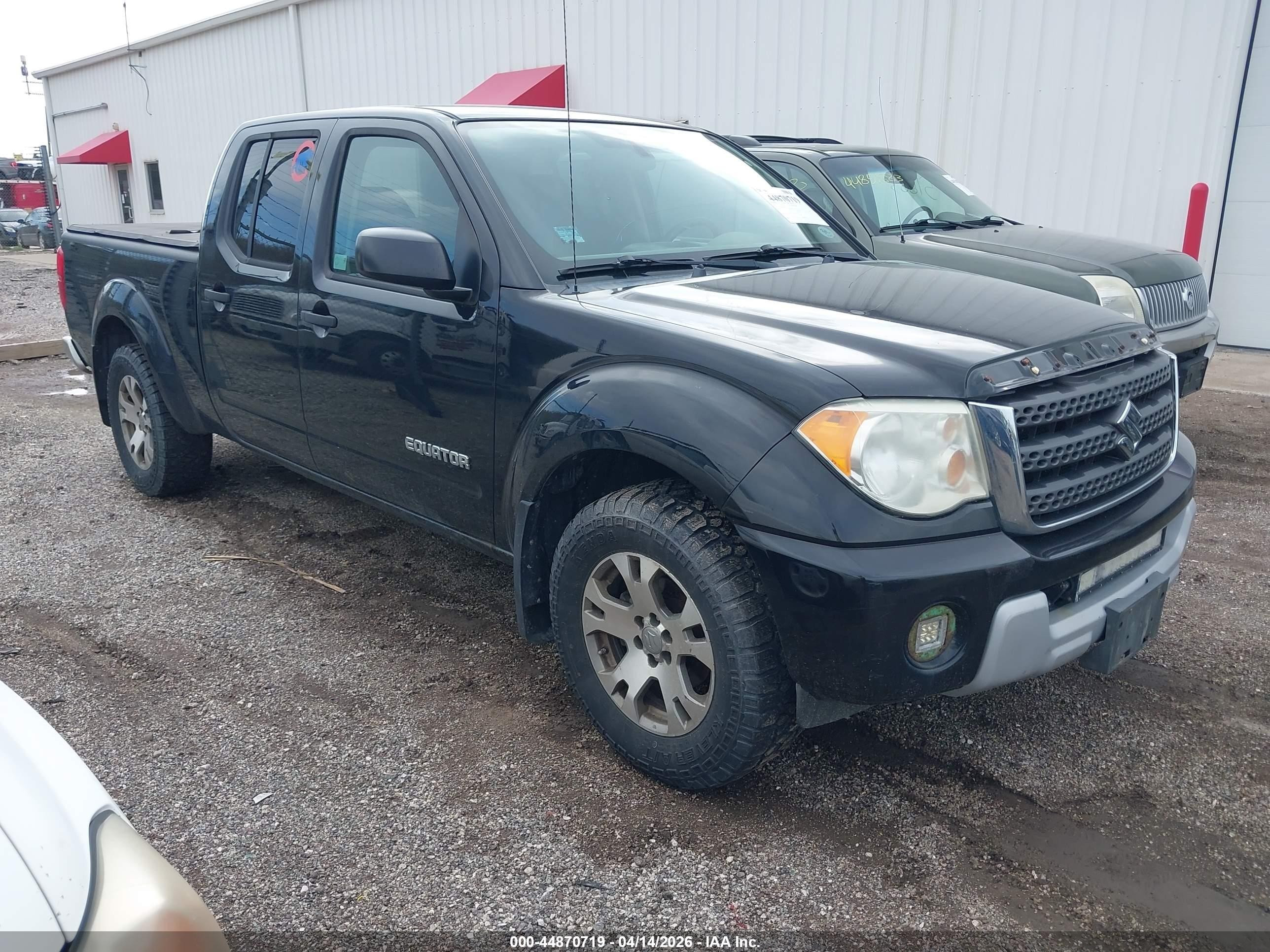 2011 Suzuki Equator, VIN 5Z61D0FV3BC434525 — Rear end