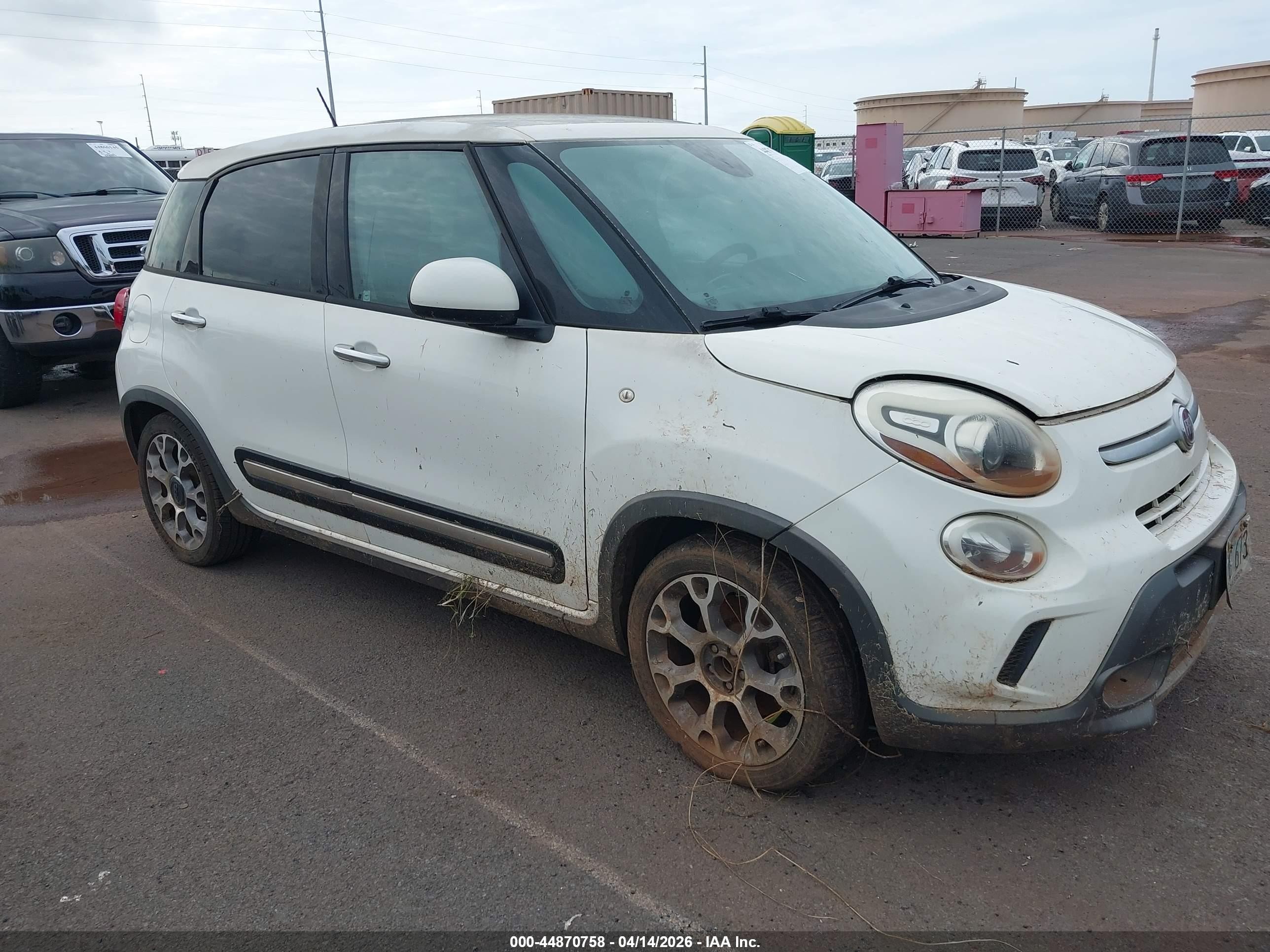 2014 FIAT 500L Trekking, VIN ZFBCFADH0EZ006226 — Water / flood