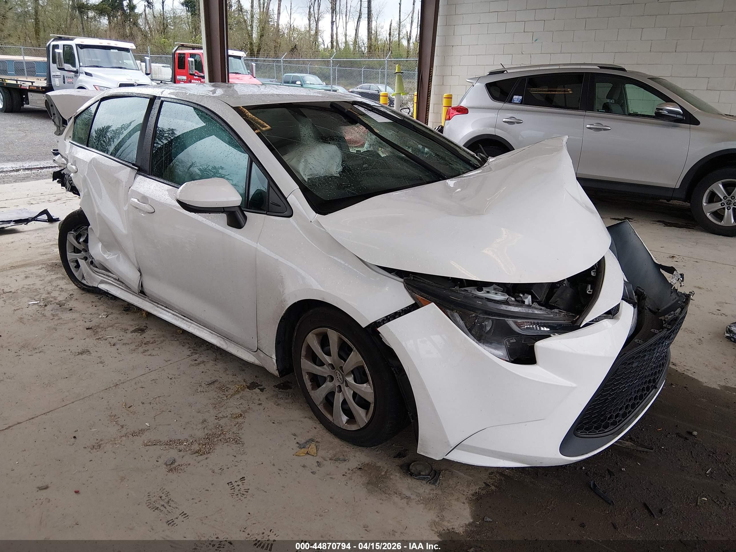 2021 Toyota Corolla LE, VIN 5YFEPMAE9MP249167 — All over