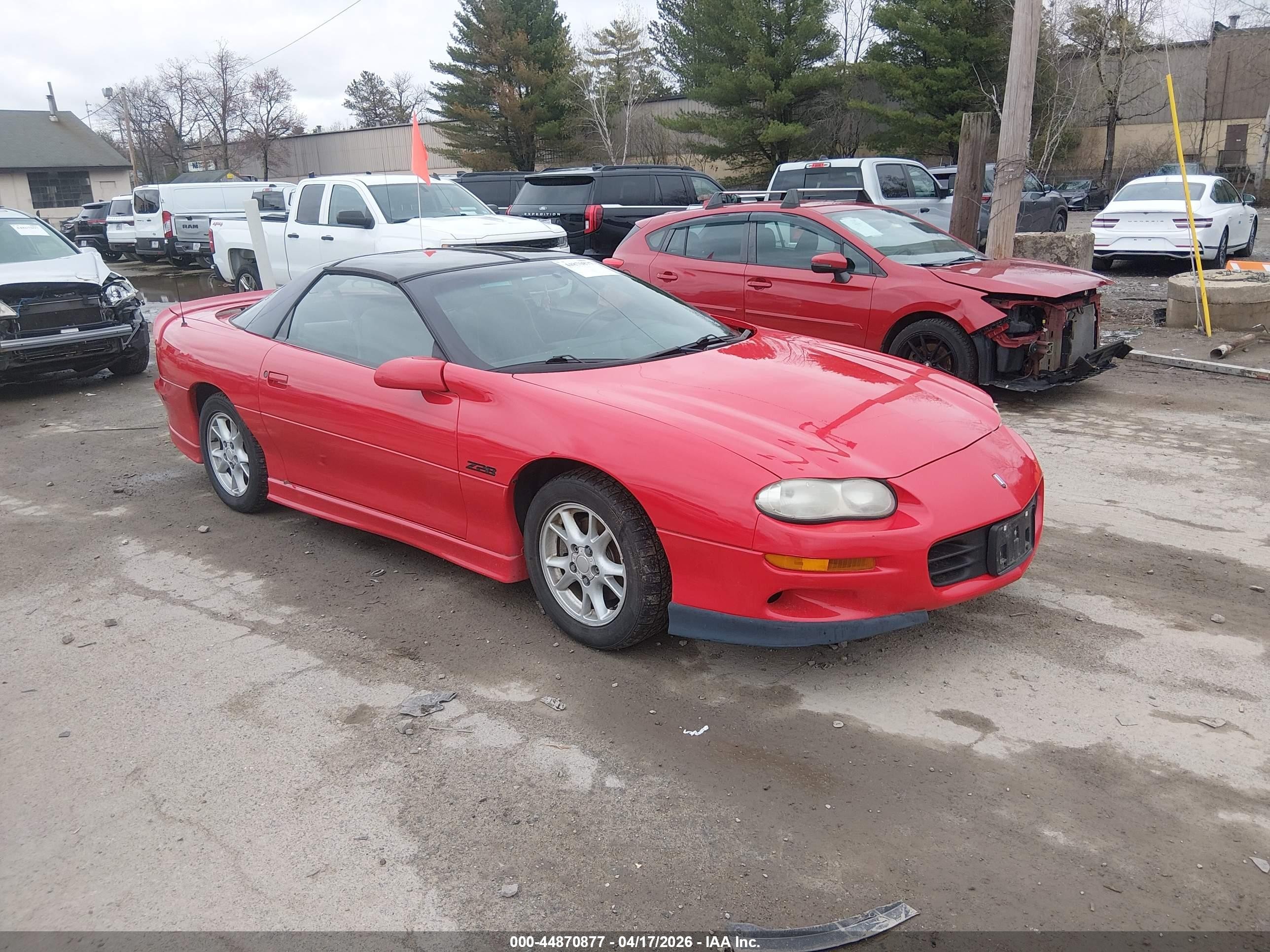 2002 Chevrolet Camaro Z28, VIN 2G1FP22G322111504 — Normal wear