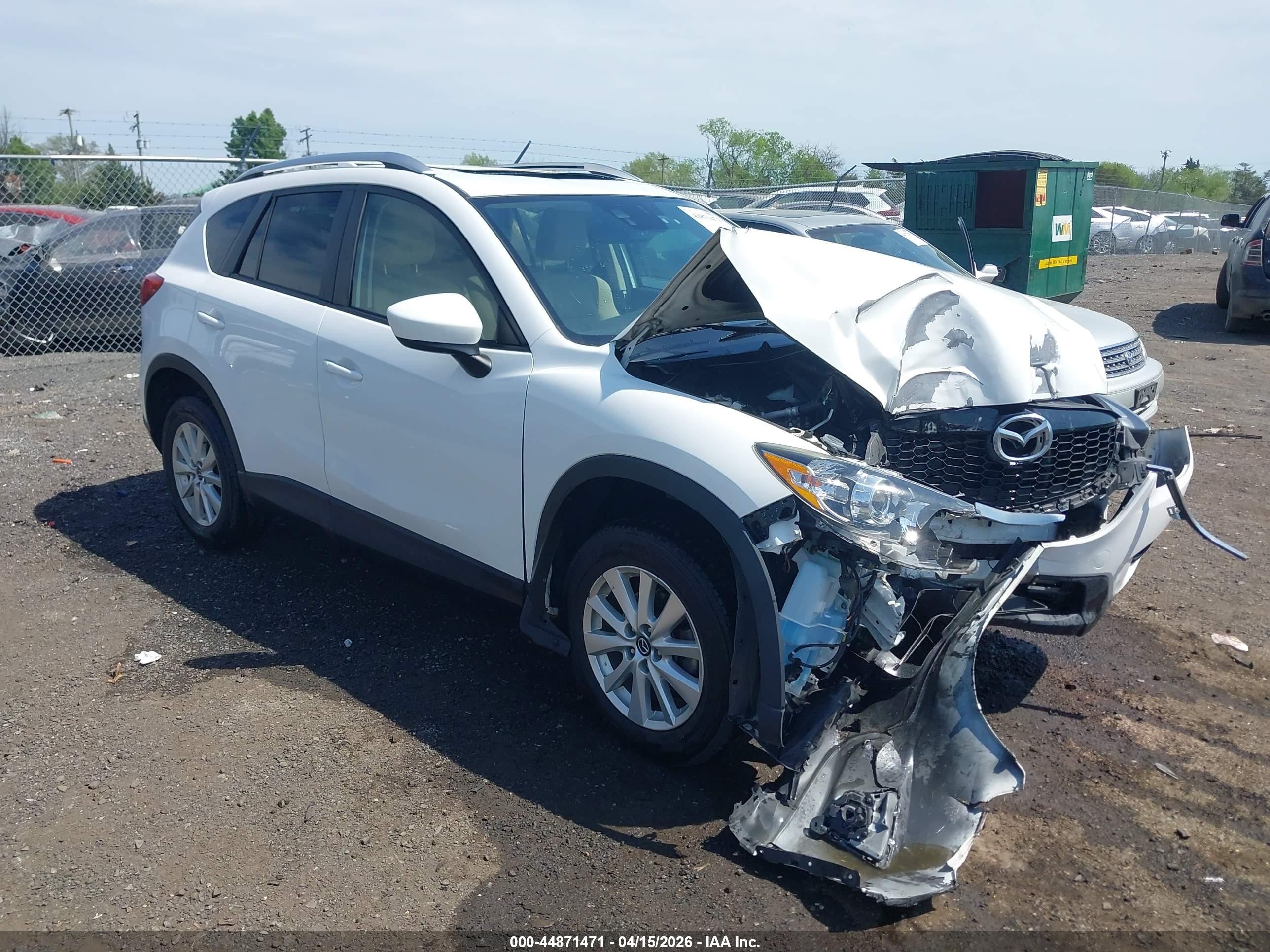 2014 Mazda CX-5 Touring, VIN JM3KE4CY8E0351238 — Front end
