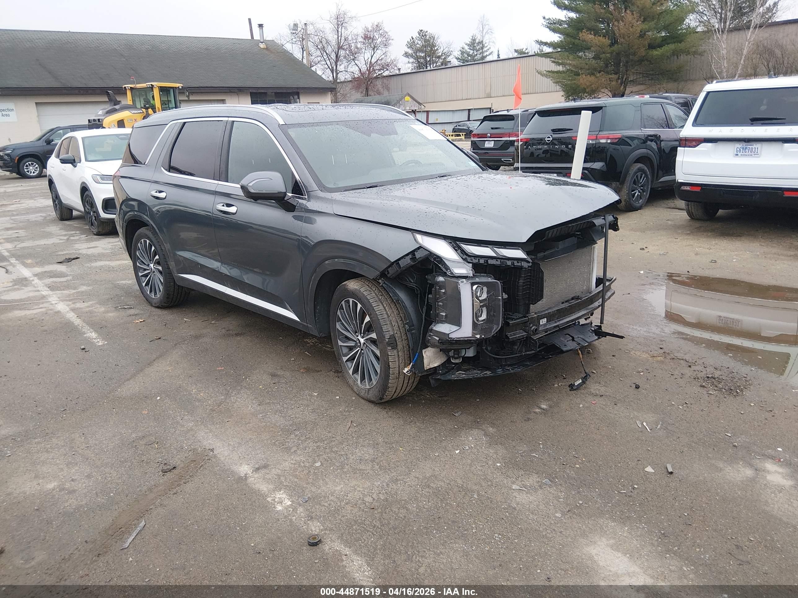 2024 Hyundai Palisade Calligraphy, VIN KM8R7DGE7RU700319 — Front end