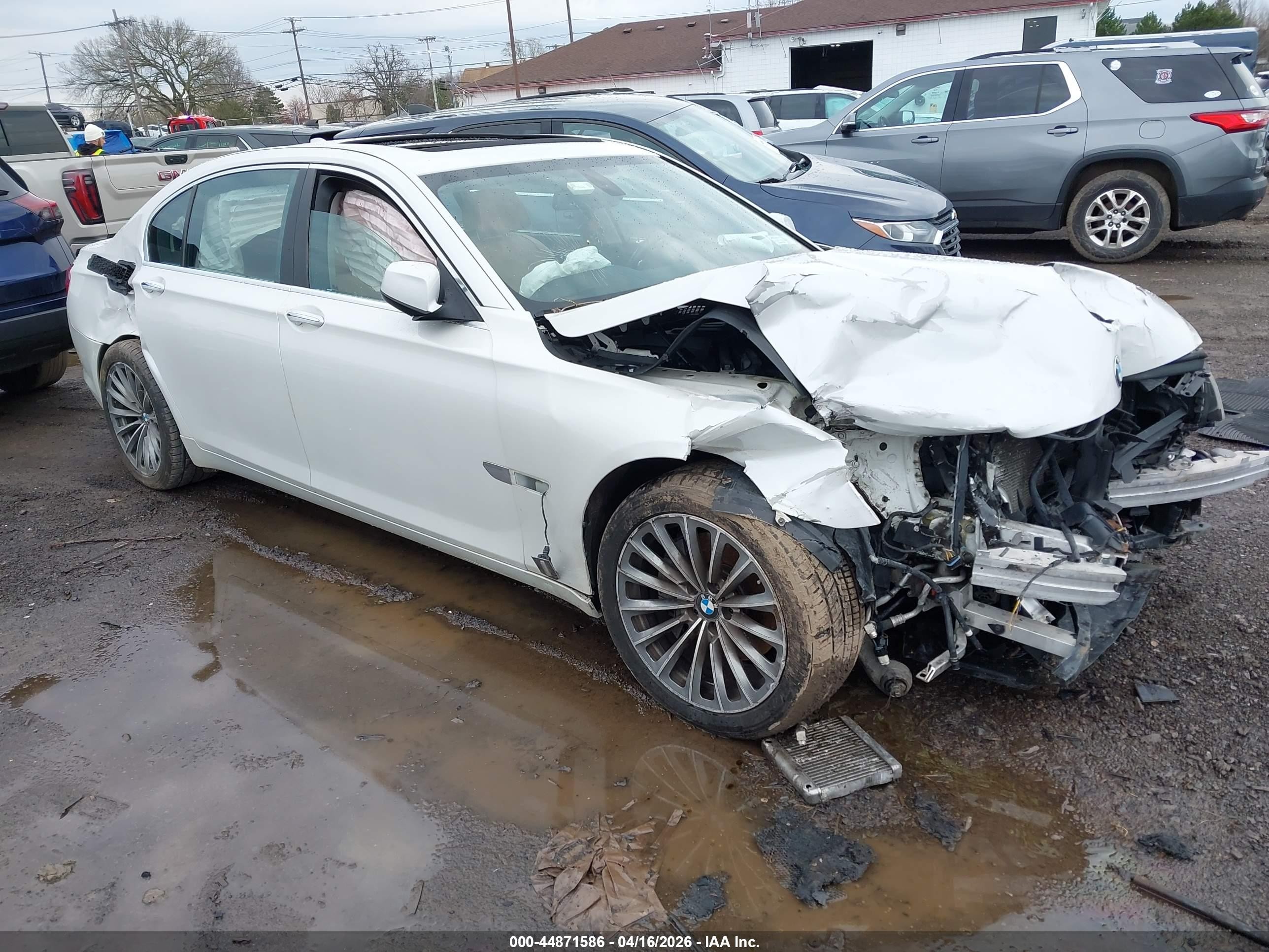 2011 BMW 7 Series 740Li, VIN WBAKB4C58BC574894 — Front end