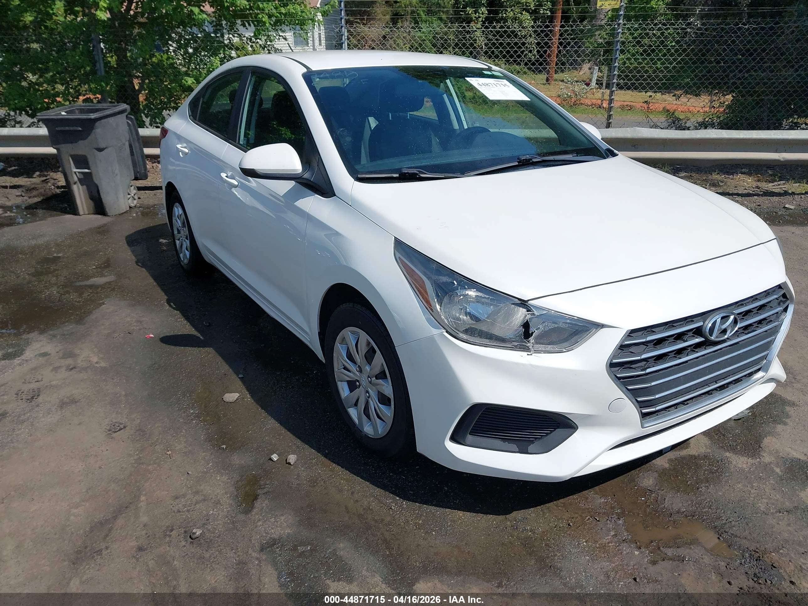 2020 Hyundai Accent SEL, VIN 3KPC24A65LE099234 — Side
