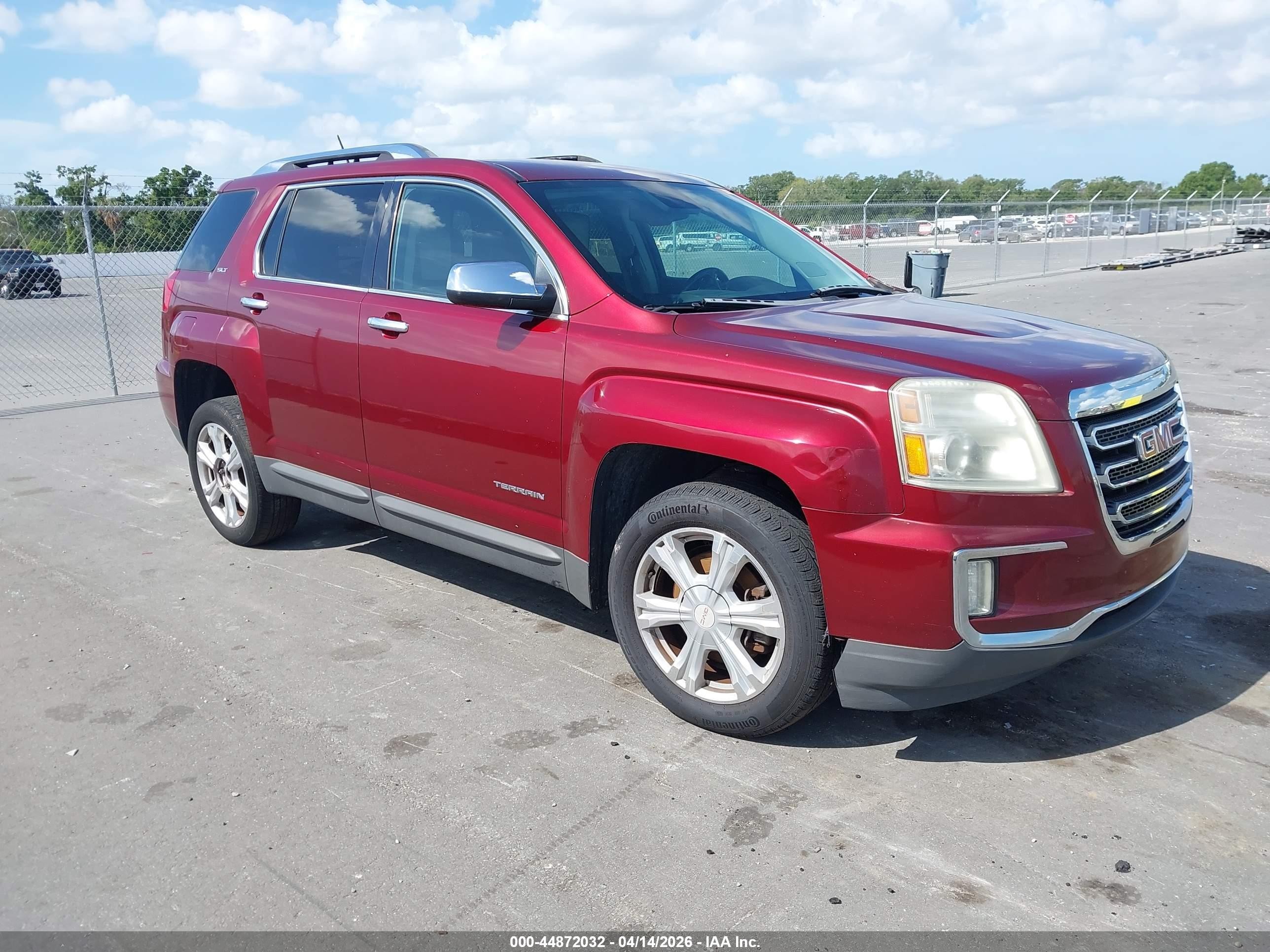2016 GMC Terrain SLT, VIN 2GKFLPE34G6164290 — Normal wear