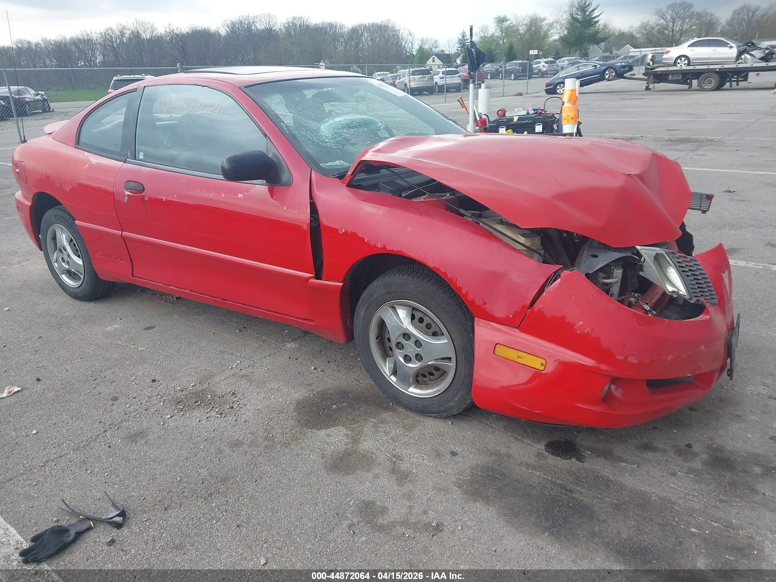 2004 Pontiac Sunfire, VIN 1G2JB12F447164455 — Перед
