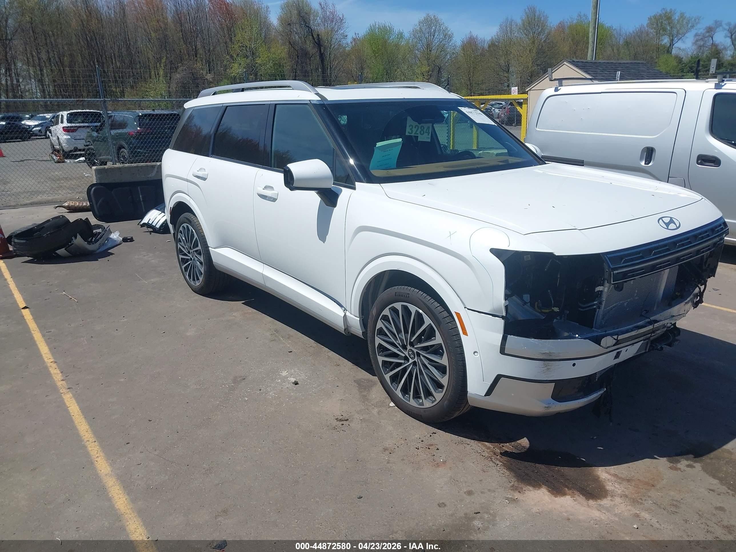 2026 Hyundai Palisade Hybrid Calligraphy, VIN KM8RMESA6TU048710 — Front end