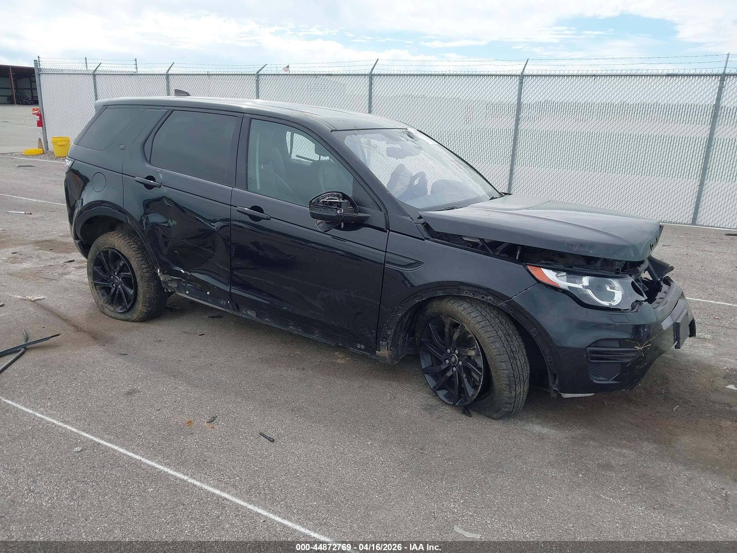 2017 Land Rover Discovery Sport SE, VIN SALCP2BG9HH665550 — Biohazard / chemical