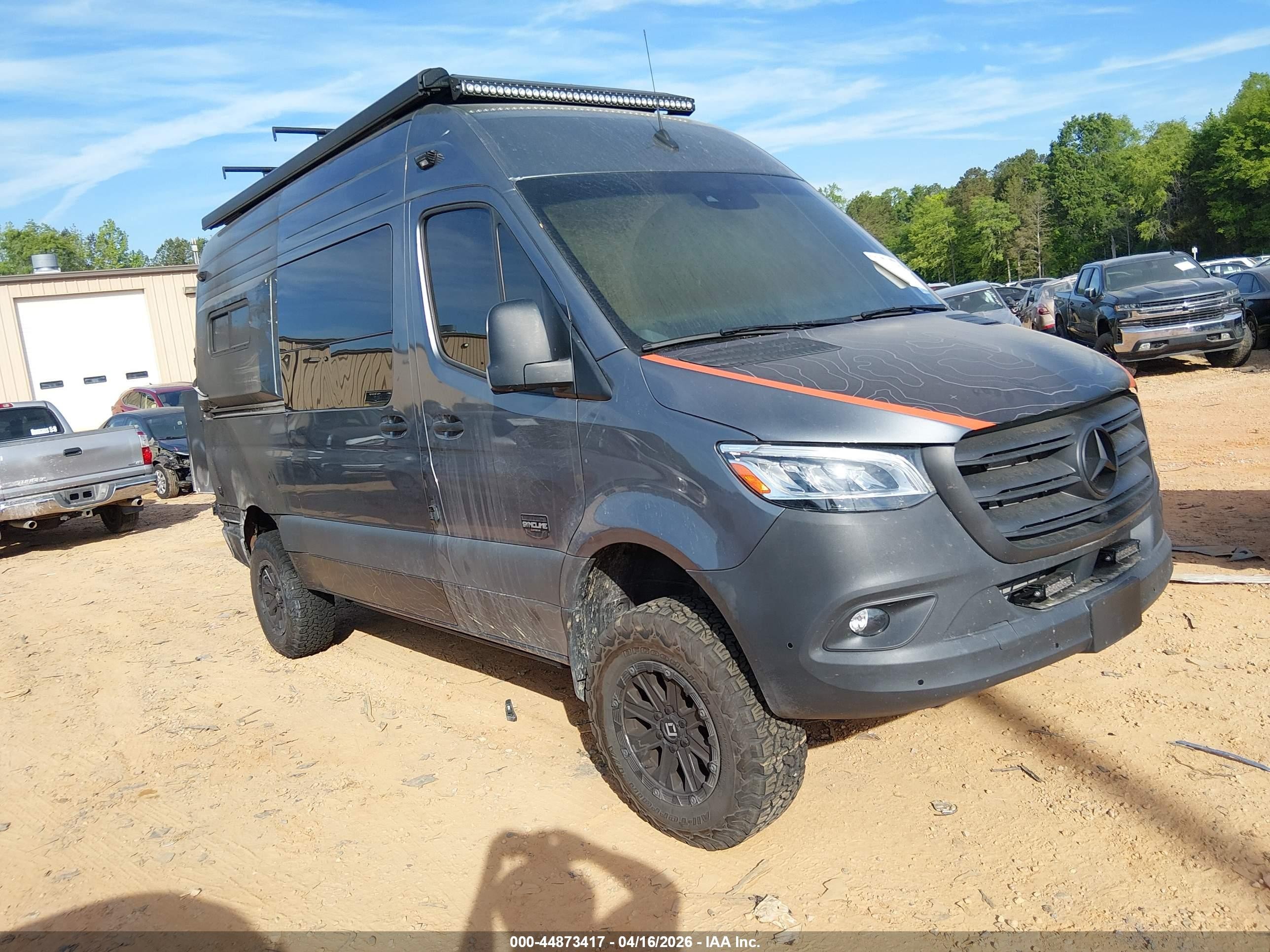 2024 Mercedes-Benz Sprinter, VIN W1Y4NBVY4RT173086 — Interior fire