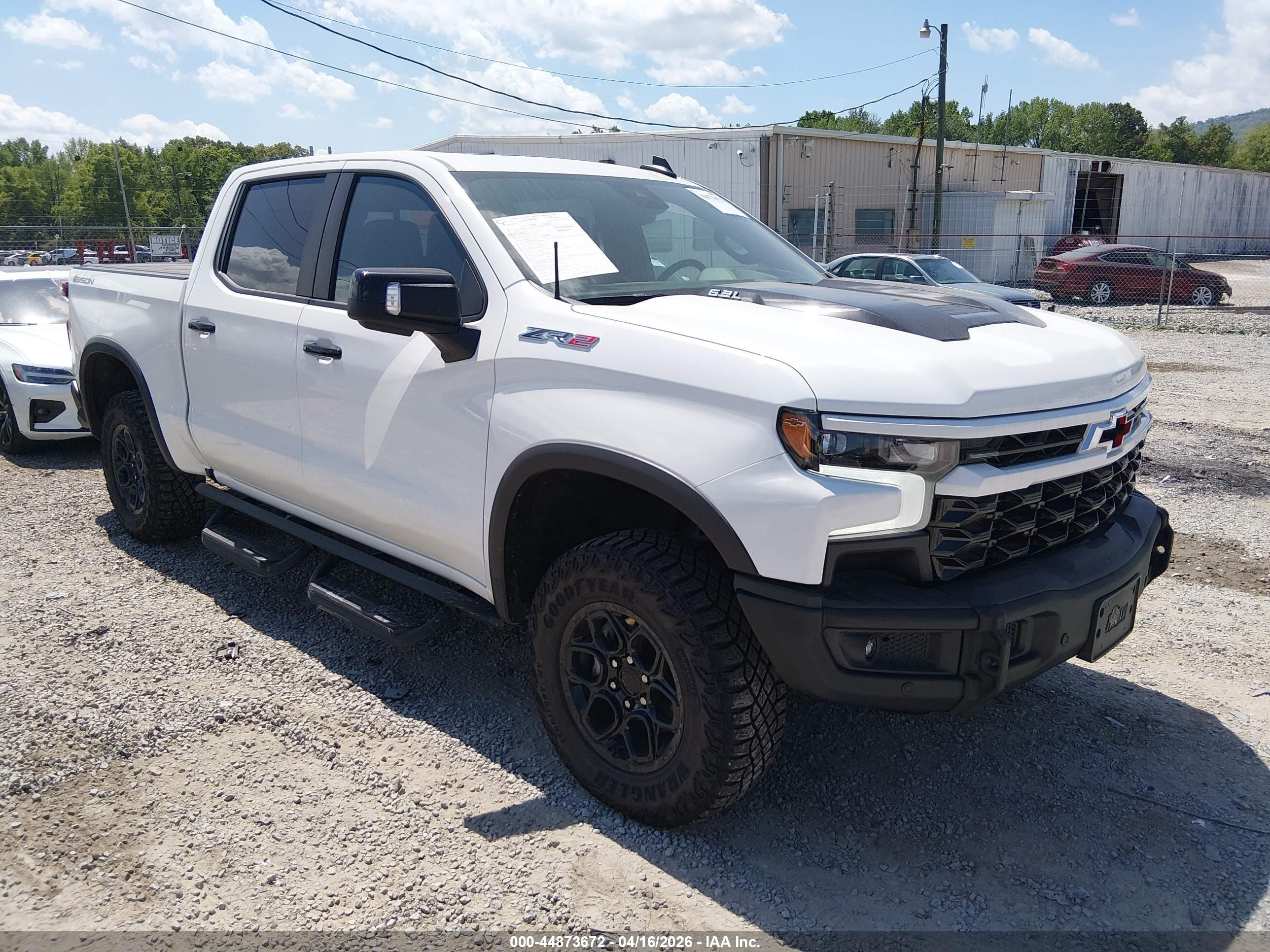2025 Chevrolet Silverado 1500 ZR2, VIN 3GCUKHEL8SG293805 — Rear end