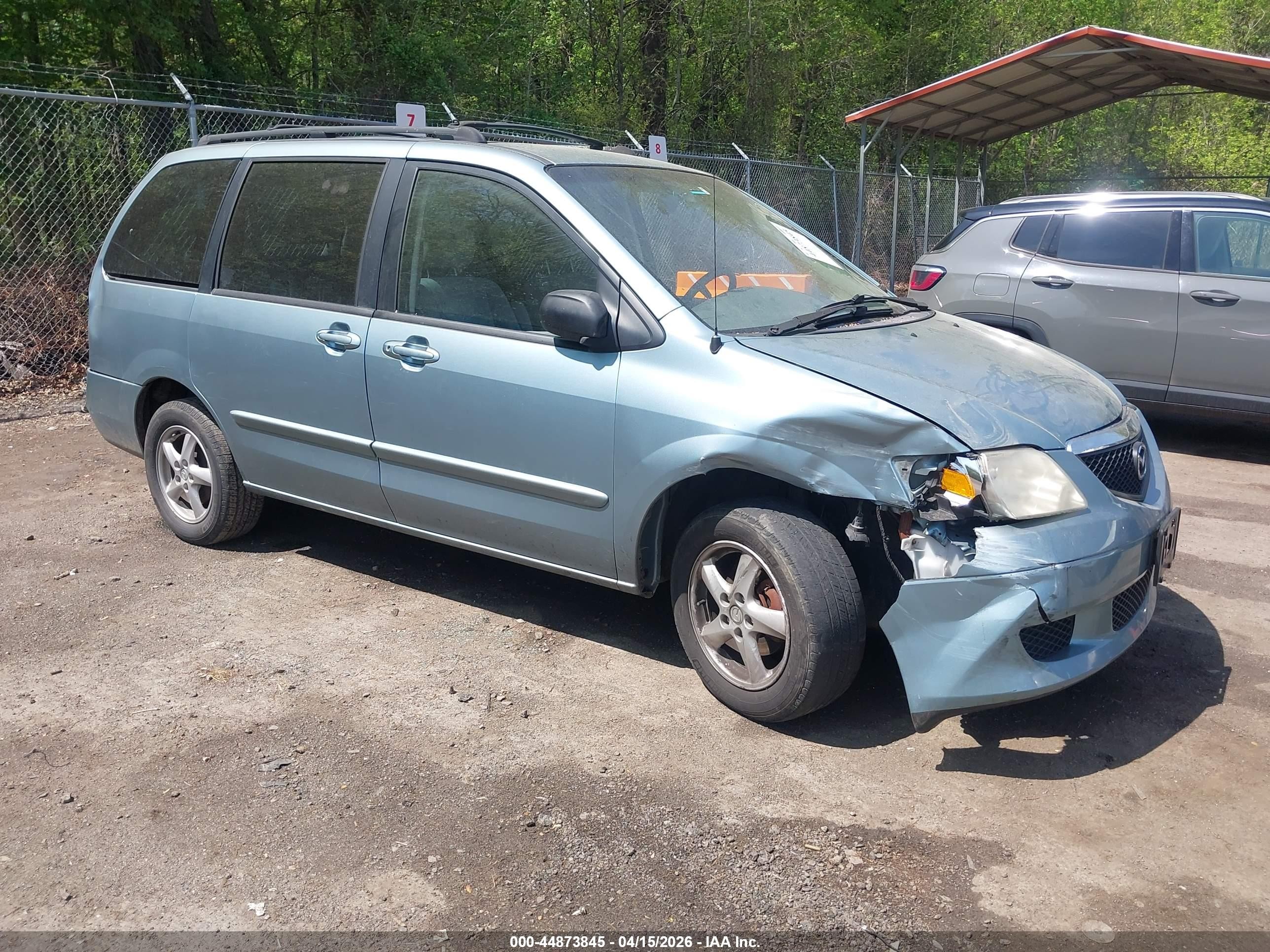 2003 Mazda MPV LX, VIN JM3LW28J530372952 — All over