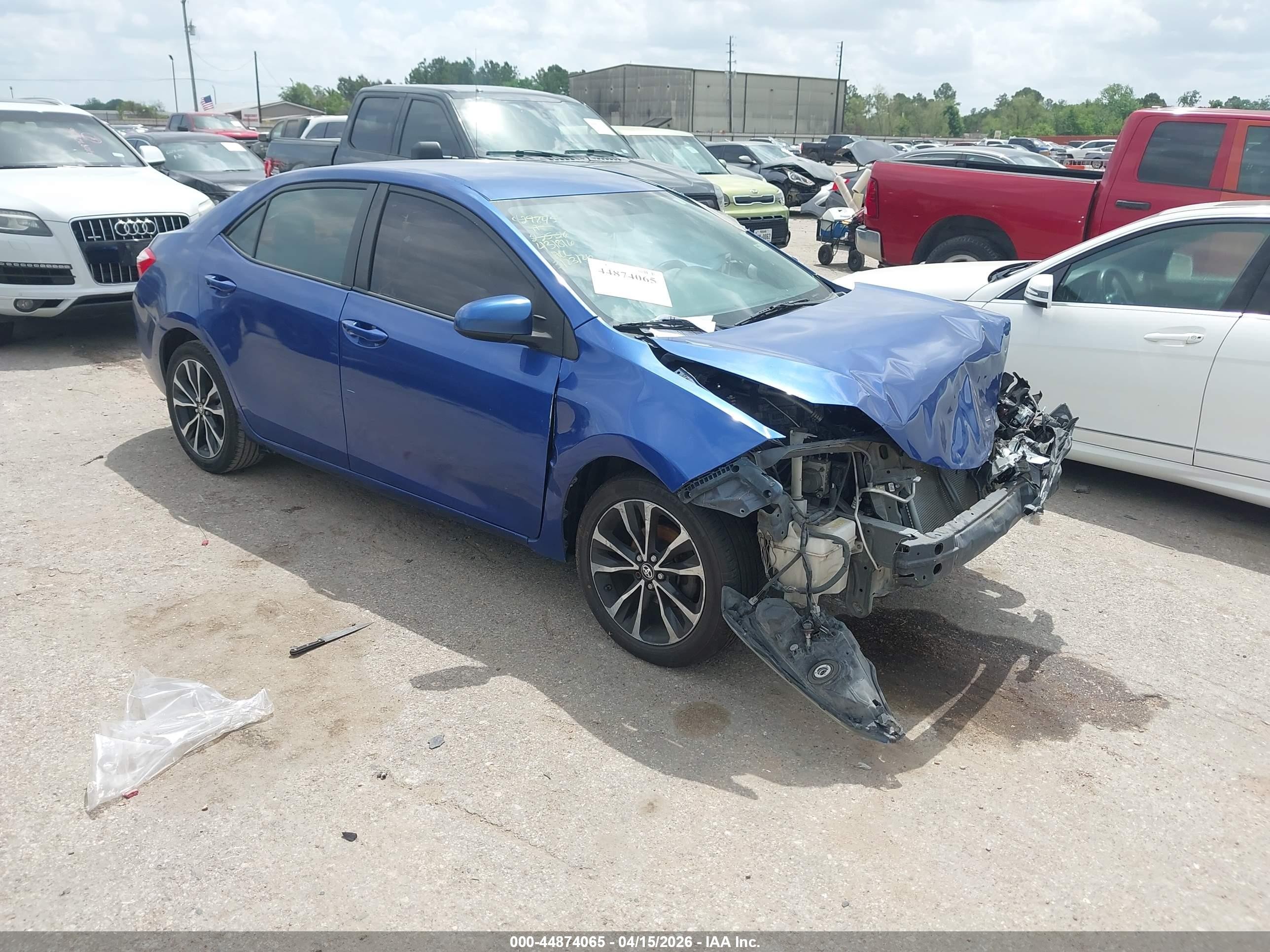 2014 Toyota Corolla S Plus, VIN 5YFBURHE2EP077256 — Repossession