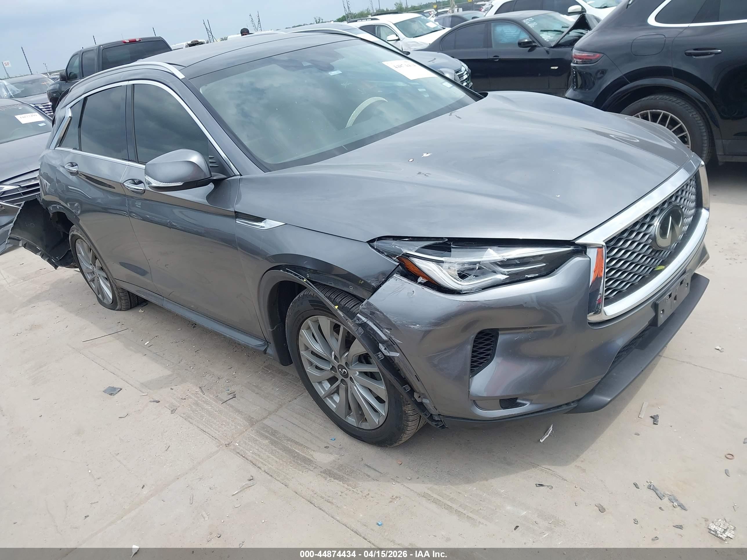 2023 Infiniti QX50 Luxe, VIN 3PCAJ5BA1PF106165 — Rear end