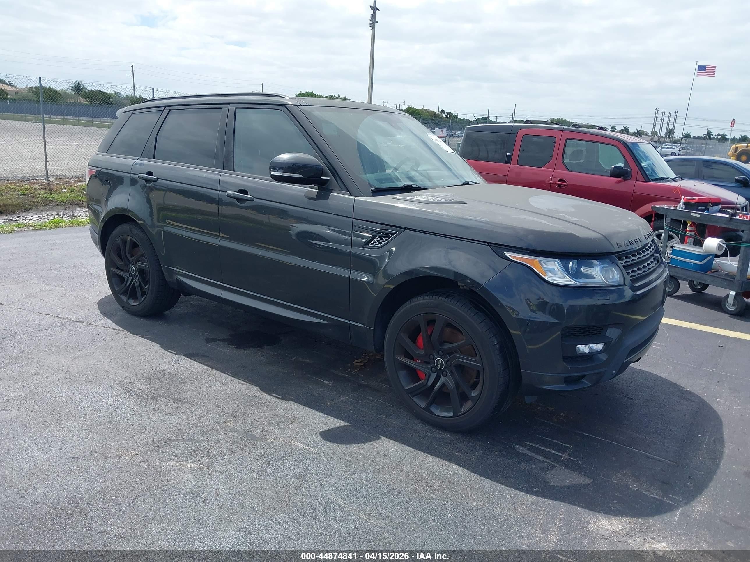 2014 Land Rover Range Rover Sport Autobiography, VIN SALWV2TF2EA363353 — Water / flood