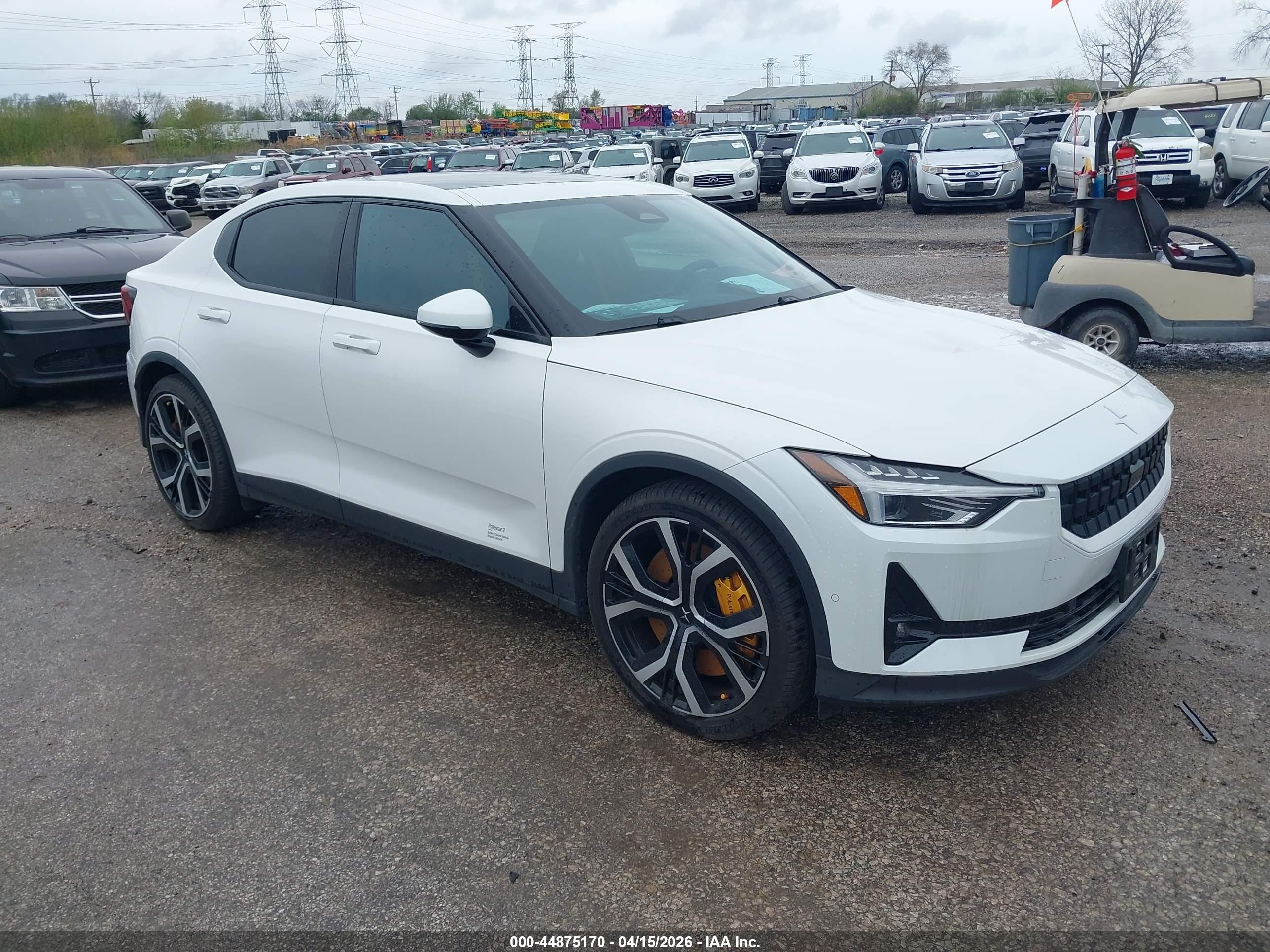 2022 Polestar 2, VIN LPSED3KAXNL076664 — Перед