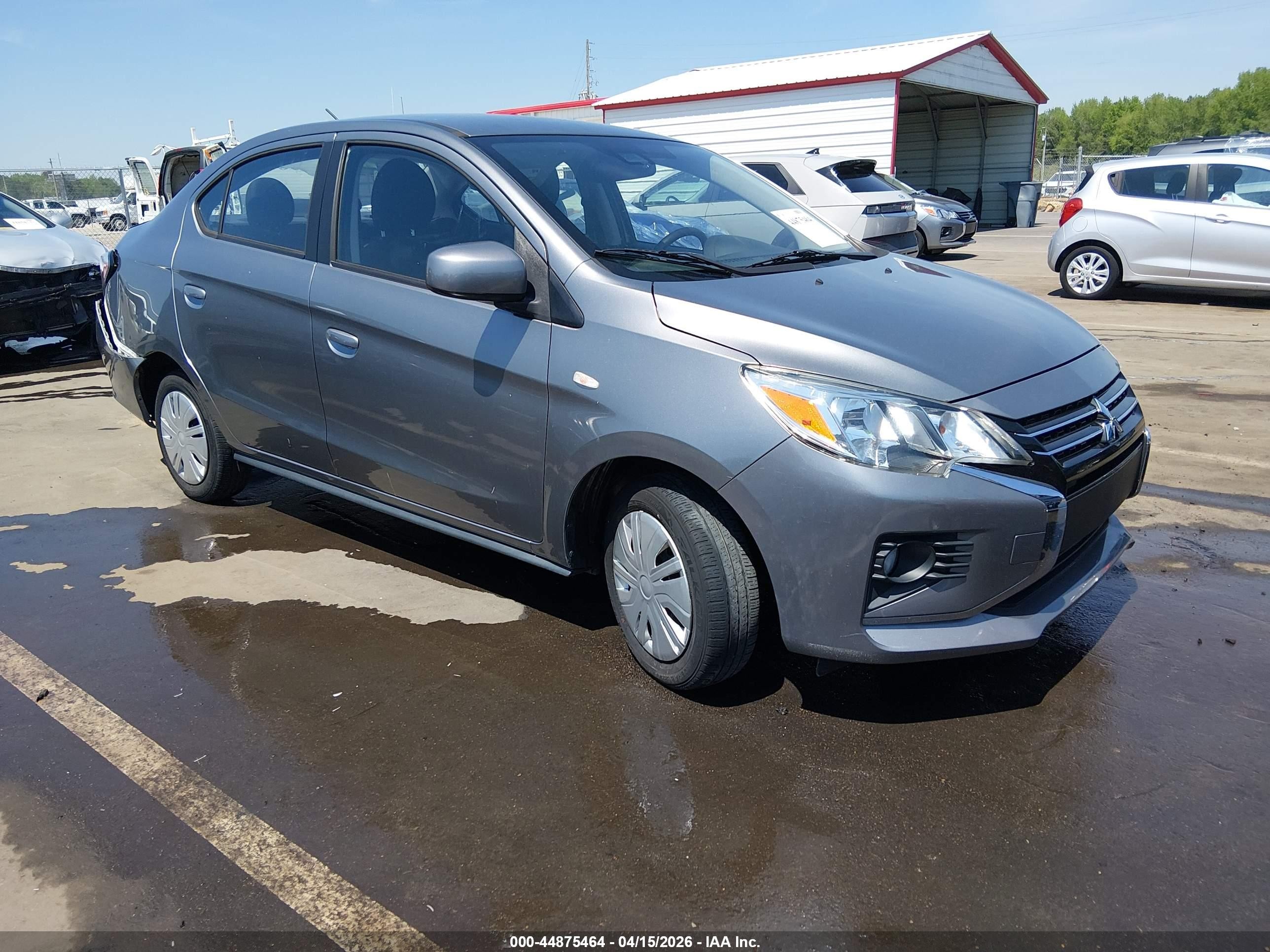 2022 Mitsubishi Mirage ES, VIN ML32FUFJ5NHF05481 — Зад