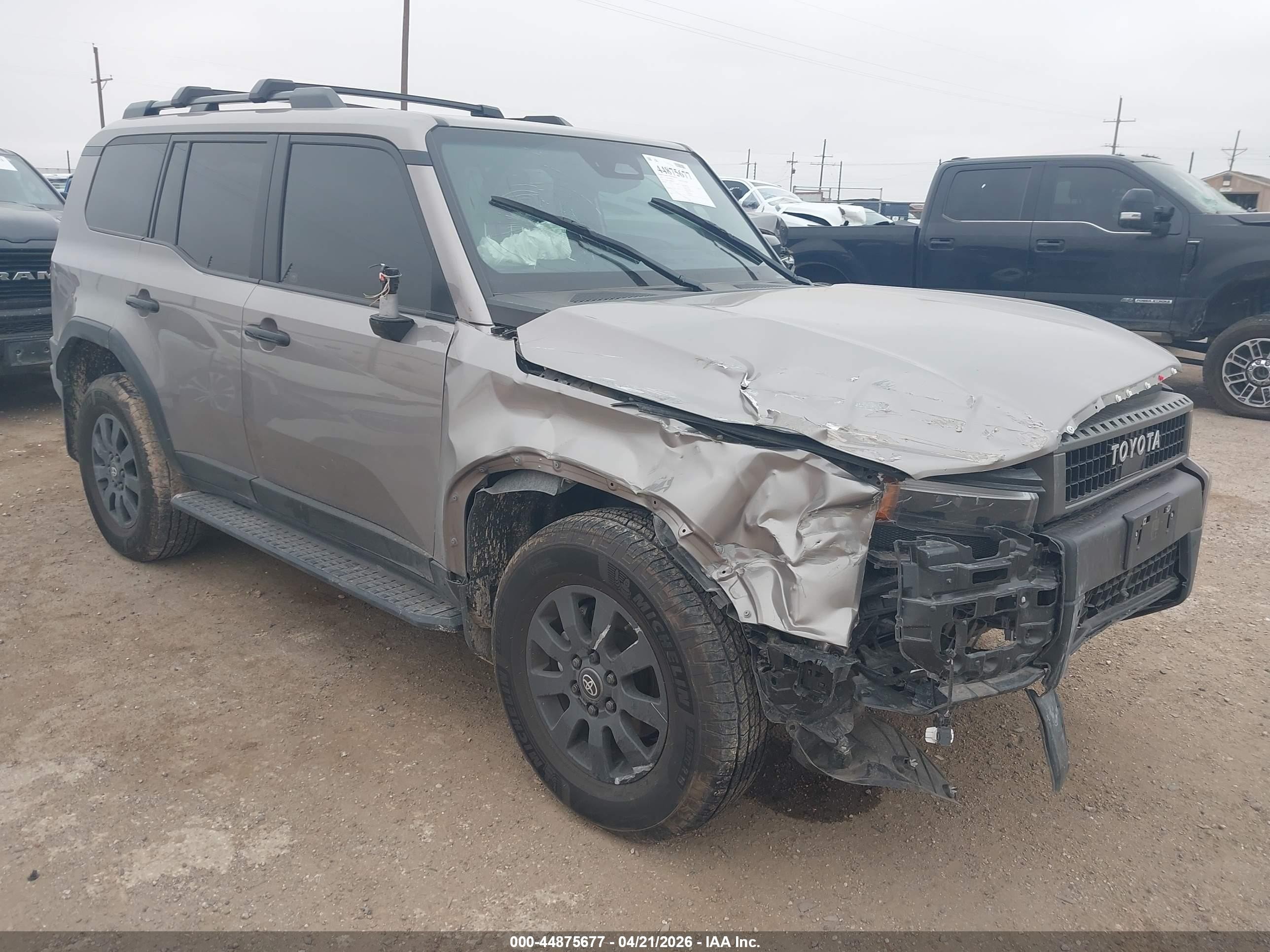 2025 Toyota Land Cruiser, VIN JTEABFAJXS5014854 — Front end