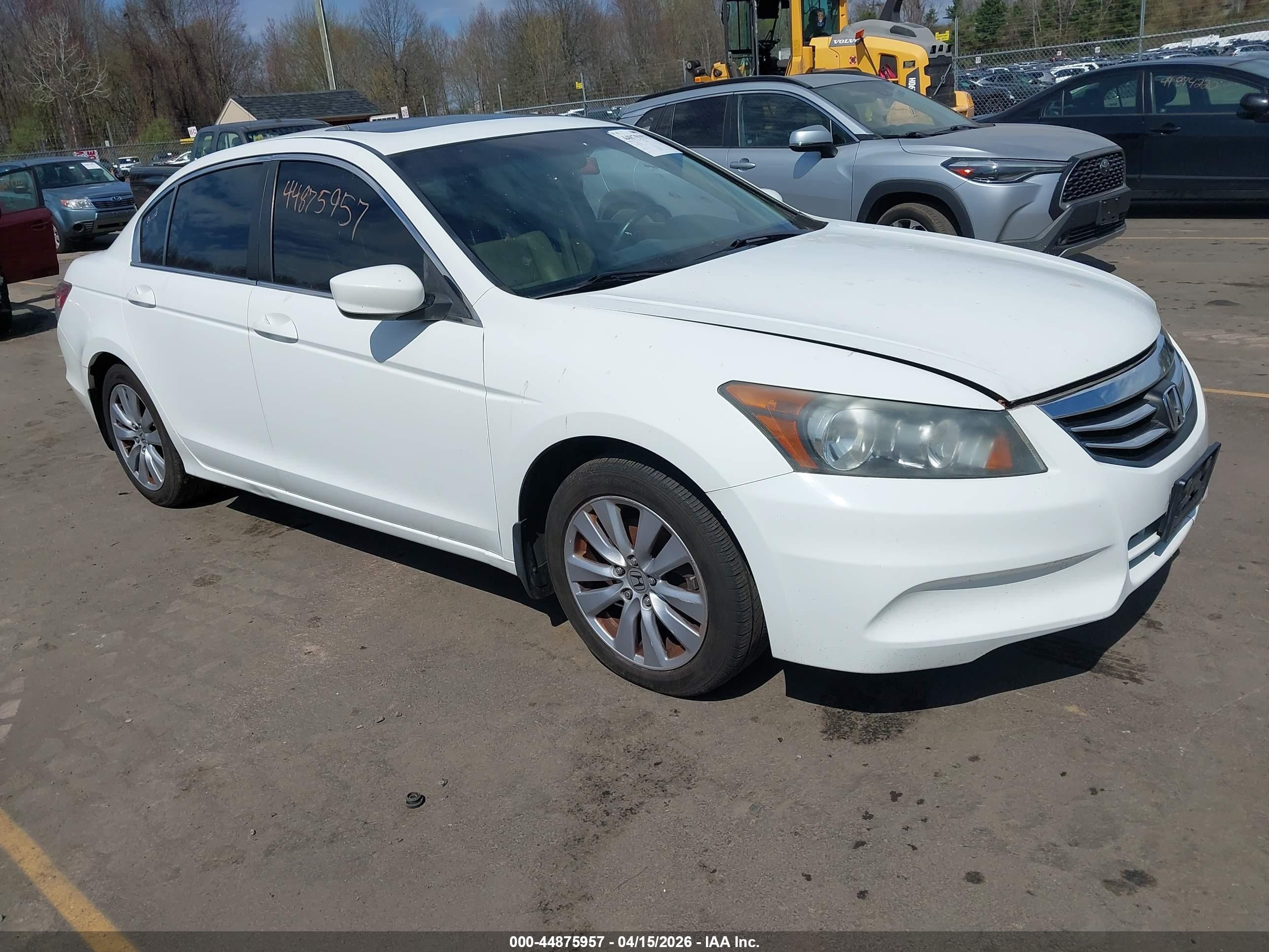 2011 Honda Accord EX-L, VIN 1HGCP2F84BA038542 — Electrical