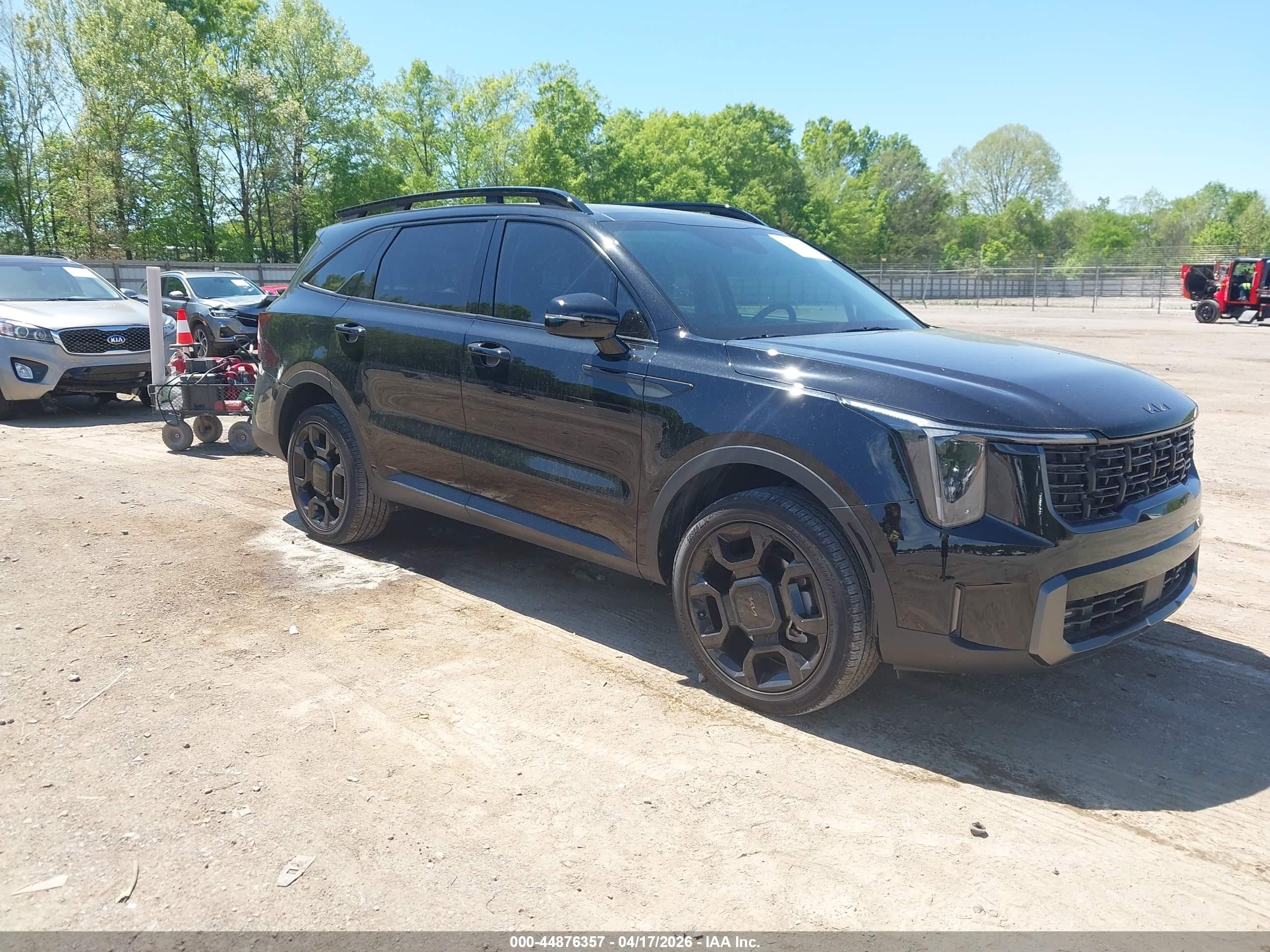 2025 Kia Sorento X-Line EX, VIN 5XYRHDJF2SG323988 — Rear end