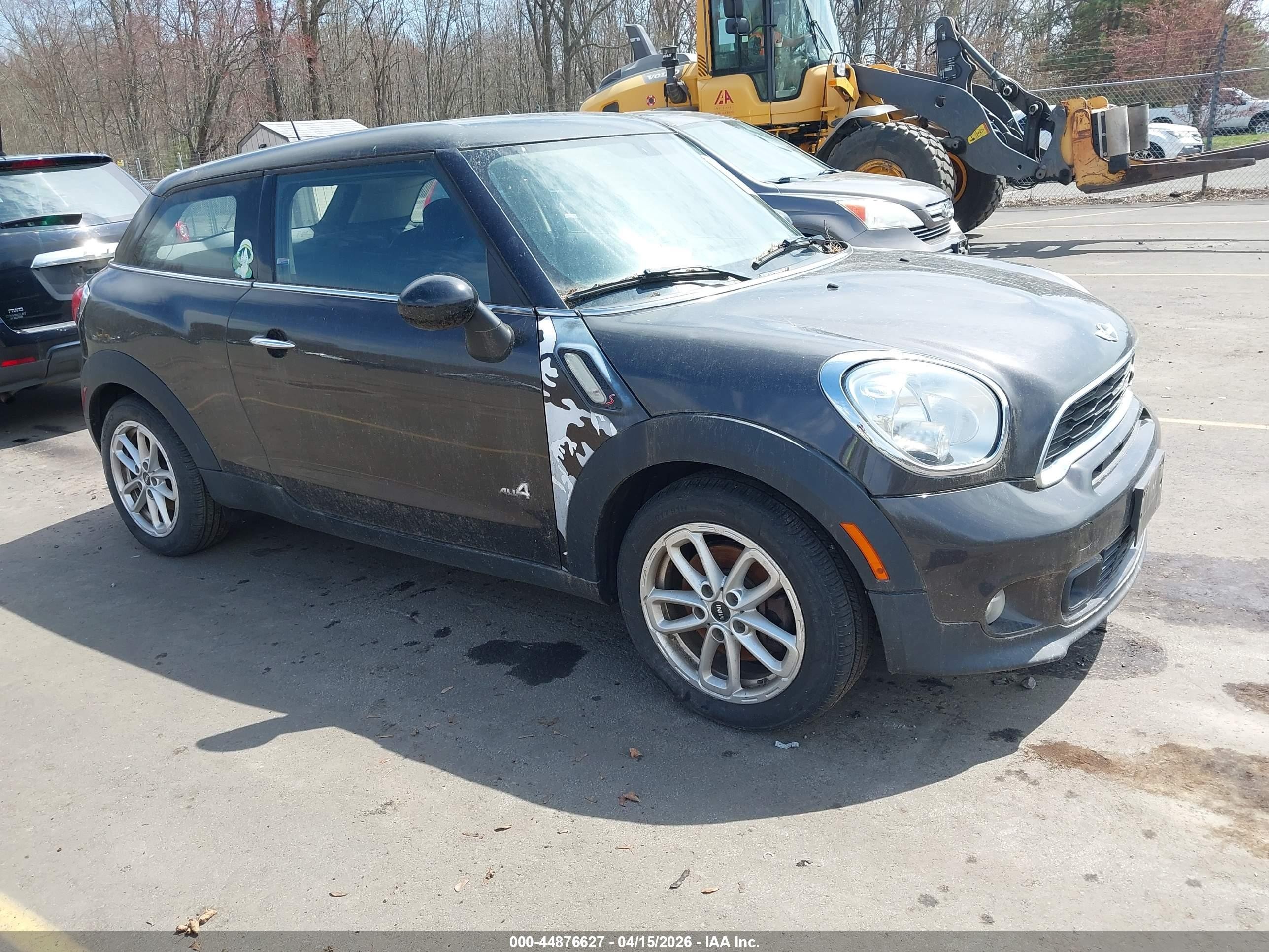 2015 MINI Paceman S, VIN WMWSS7C52FWN70751 — Rear end
