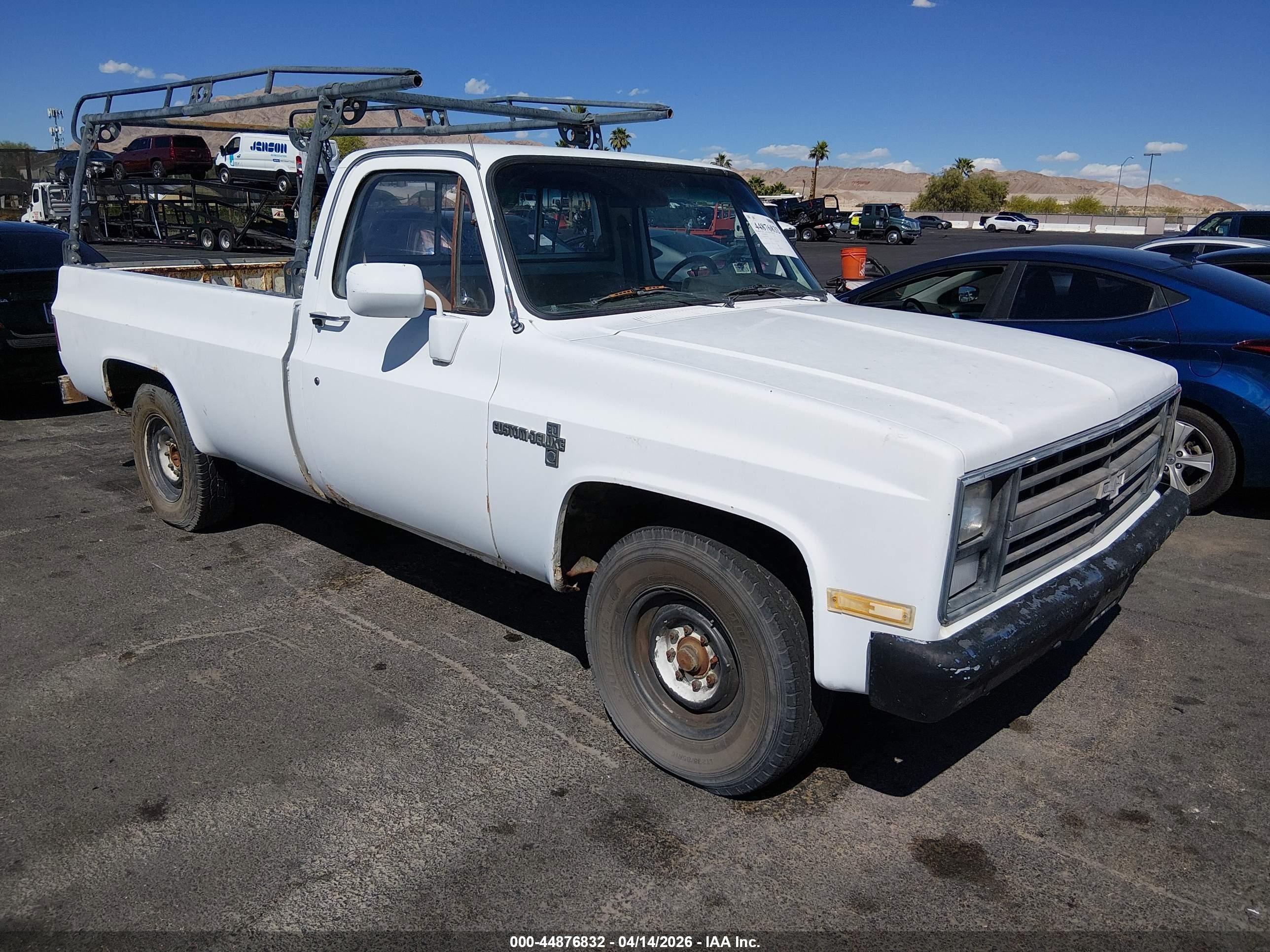 1985 Chevrolet Silverado 2500, VIN 1GCFC24H6FF446303 — Обычный износ