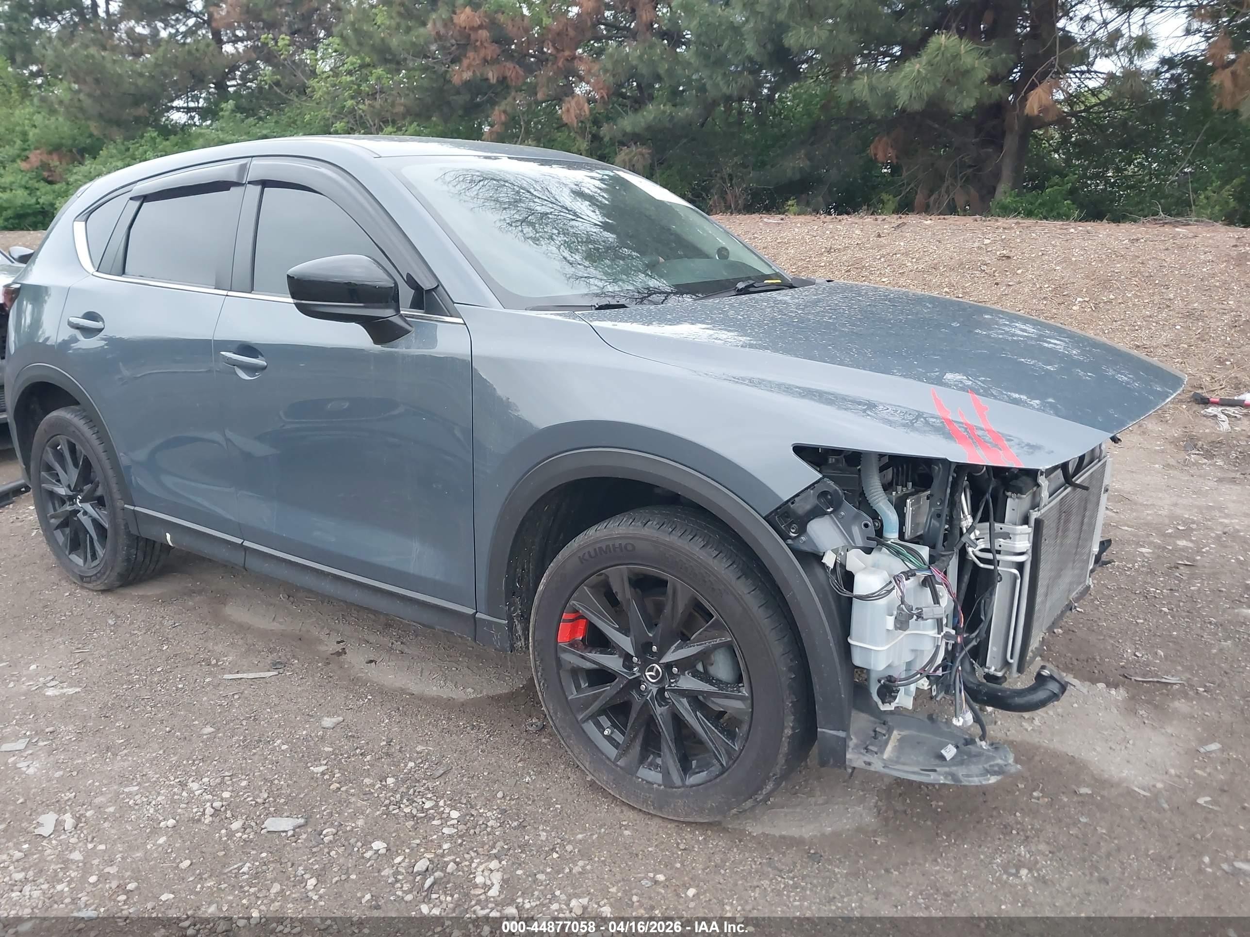 2021 Mazda CX-5 Carbon Edition, VIN JM3KFBCY8M0404990 — Front end