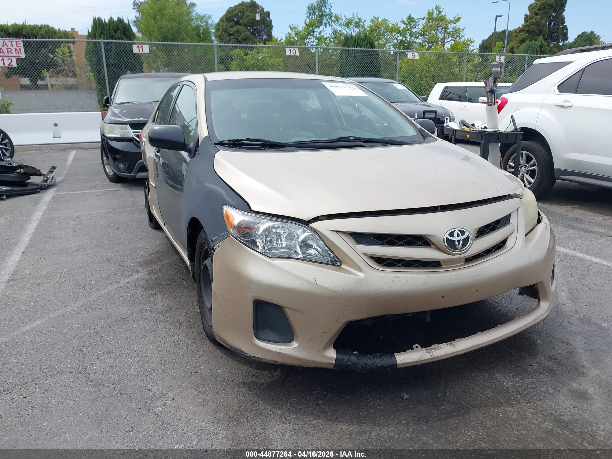 2011 Toyota Corolla LE, VIN JTDBU4EE1B9163442 — All over