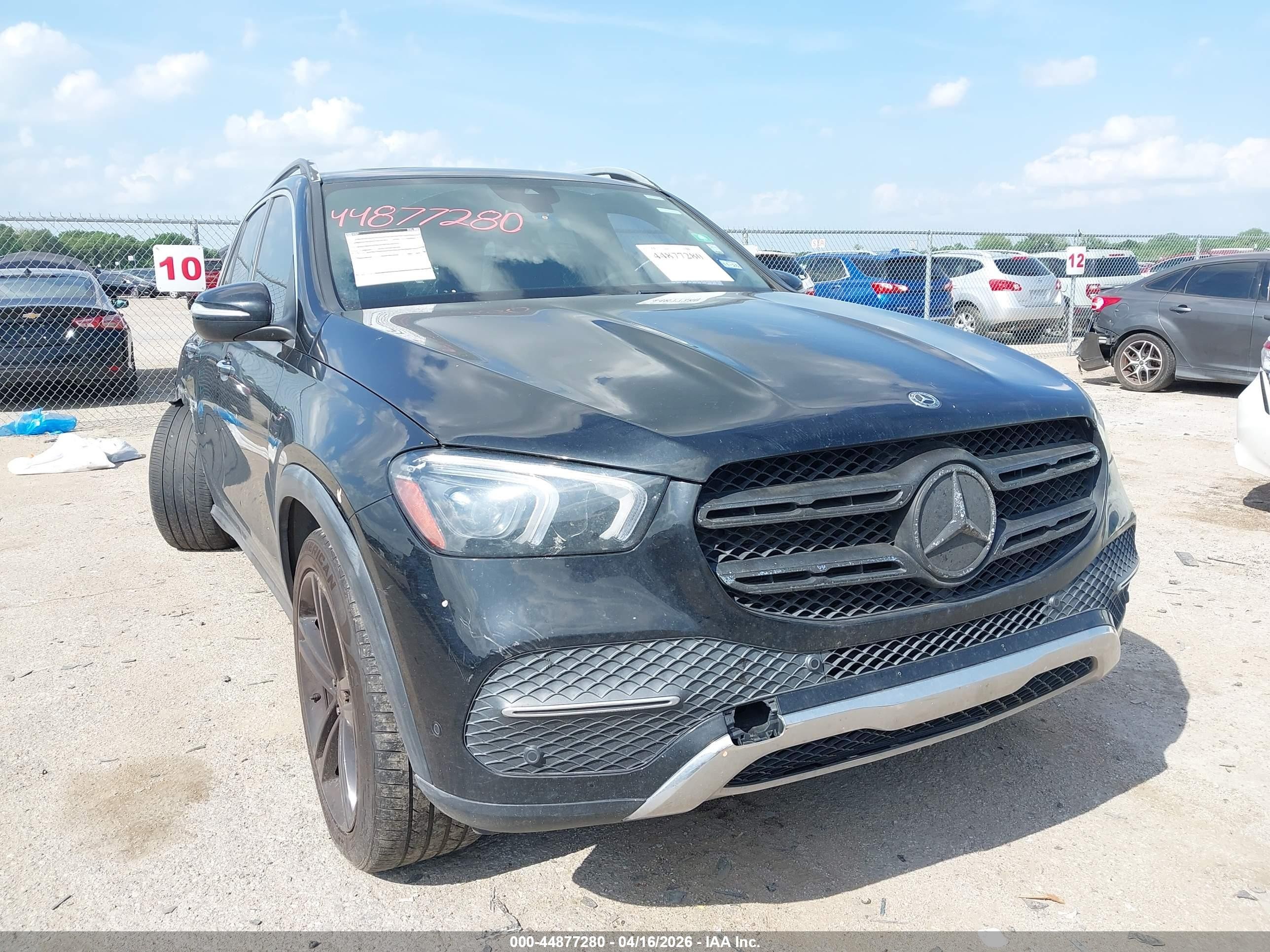 2020 Mercedes-Benz GLE 350, VIN 4JGFB4KBXLA062994 — Side