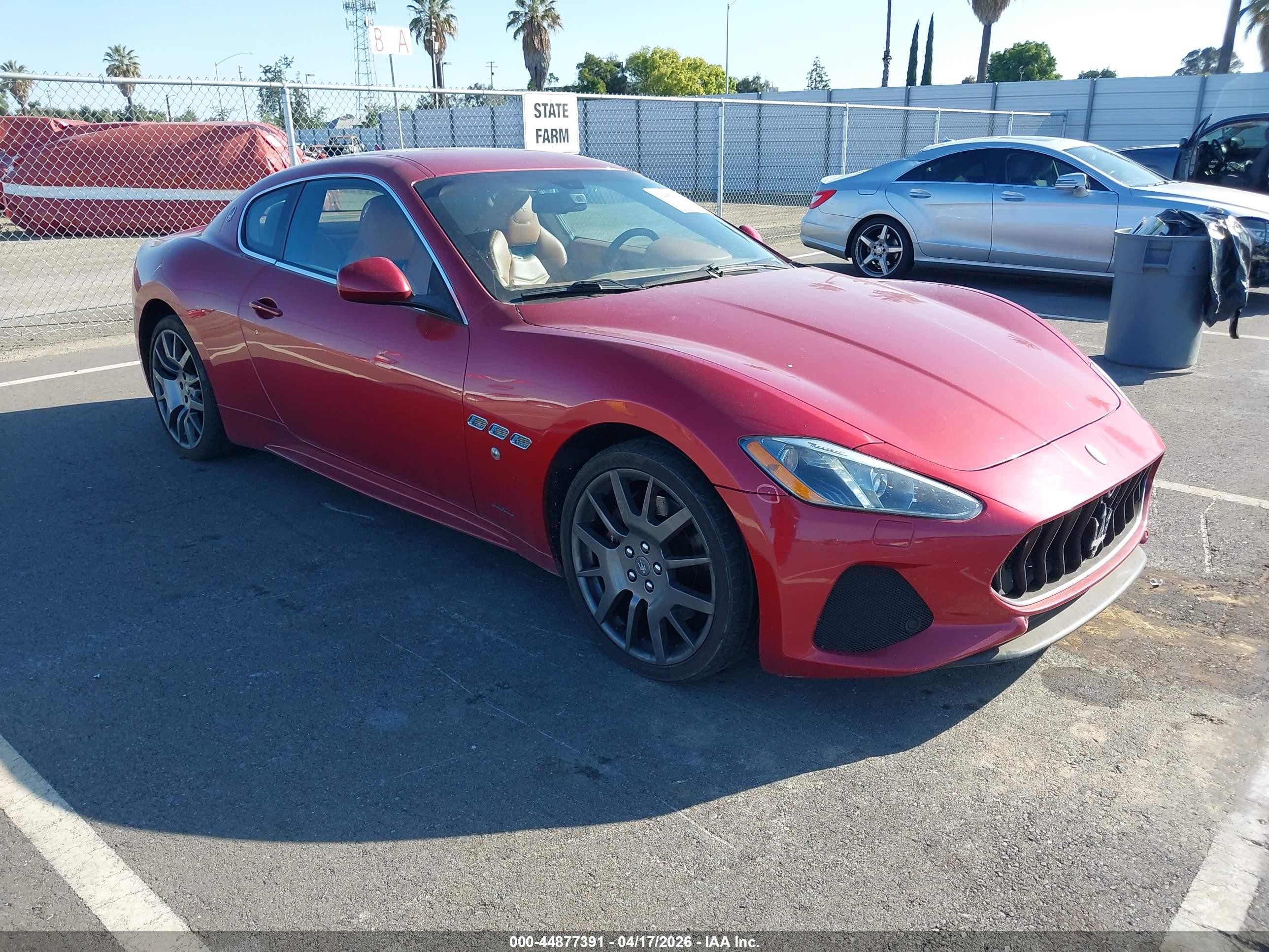 2018 Maserati GranTurismo Sport, VIN ZAM45VLA8J0268148 — Rear end