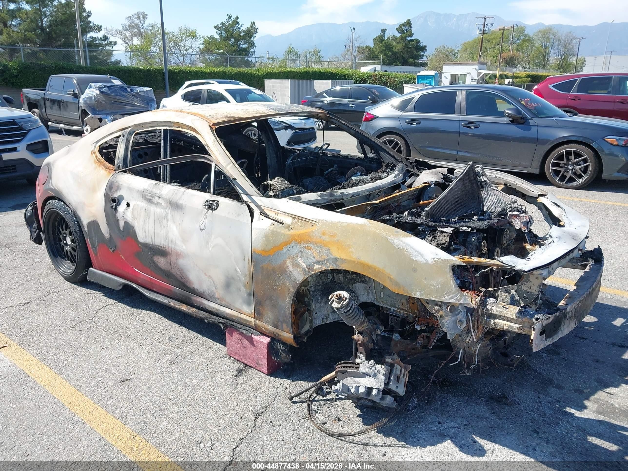 2013 Scion FR-S, VIN JF1ZNAA15D1732958 — Burn