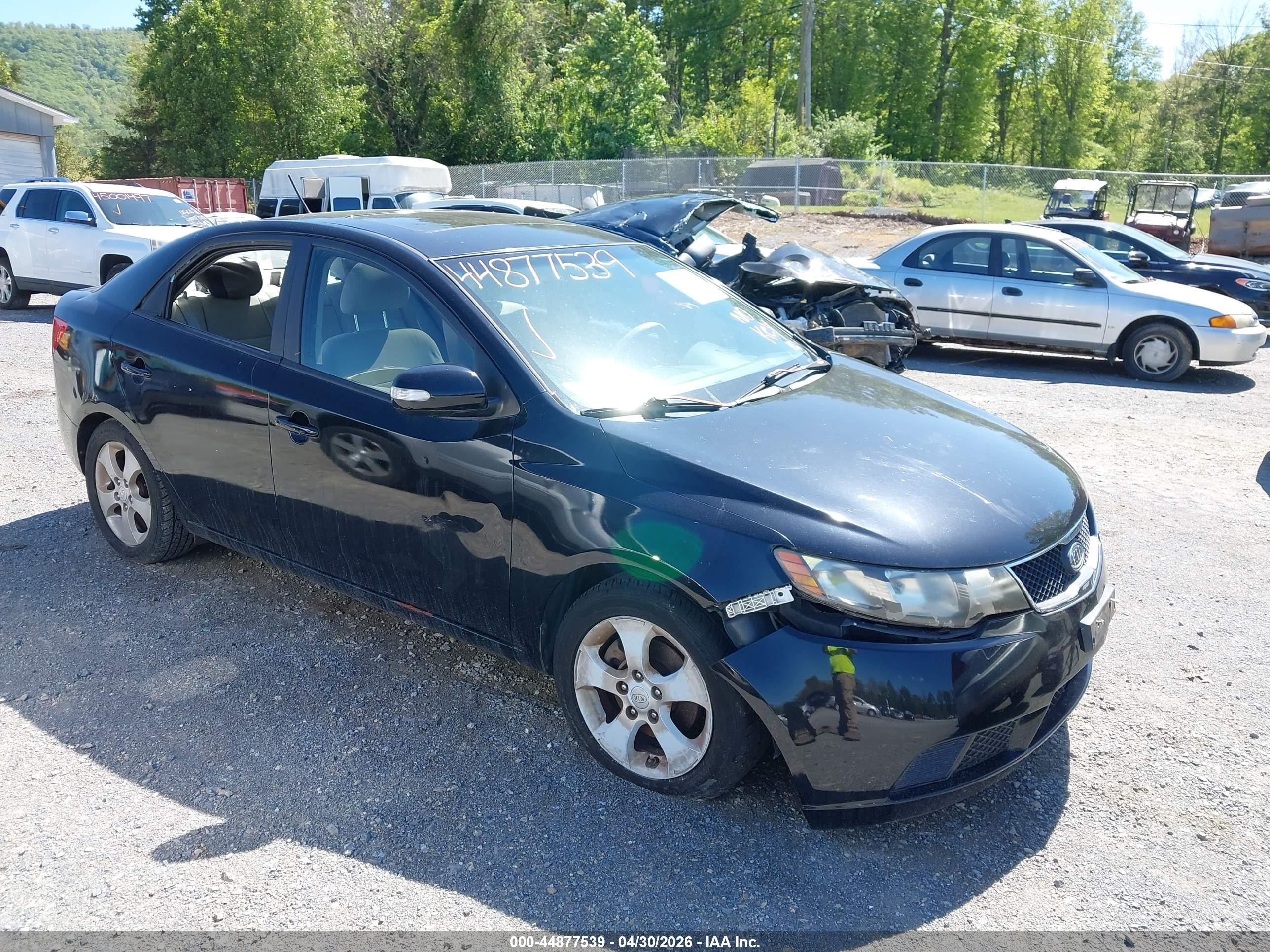 2010 Kia Forte EX, VIN KNAFU4A23A5109429 — Repossession