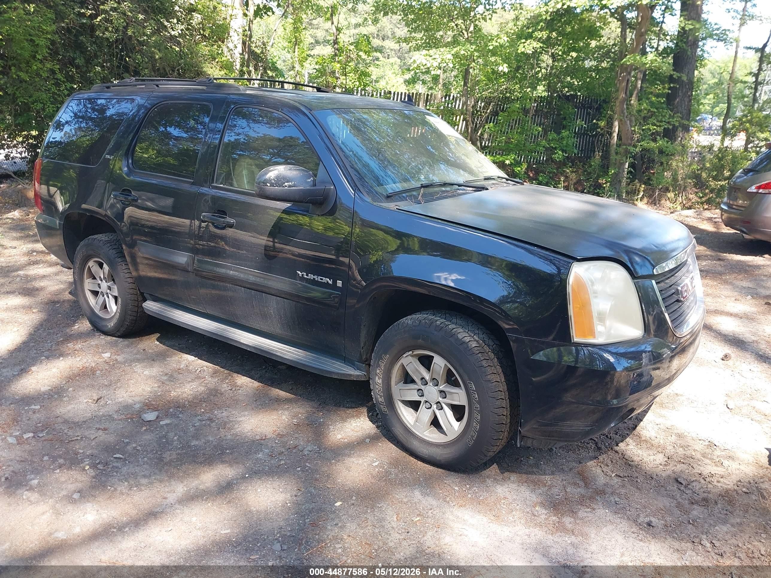 2007 GMC Yukon SLT, VIN 1GKFK13087R256290 — Repossession