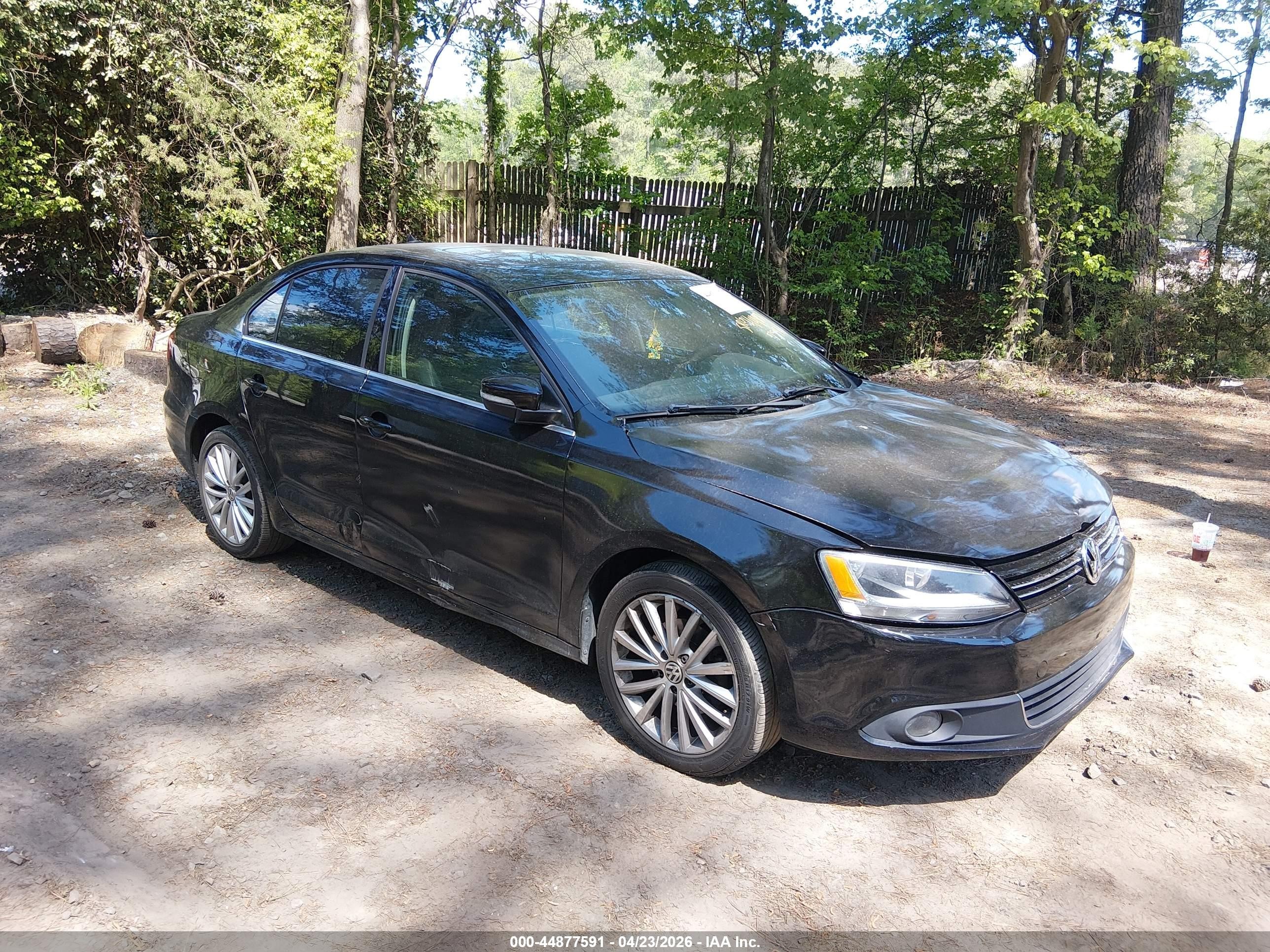 2011 Volkswagen Jetta SEL, VIN 3VWLX7AJ6BM368527 — Repossession
