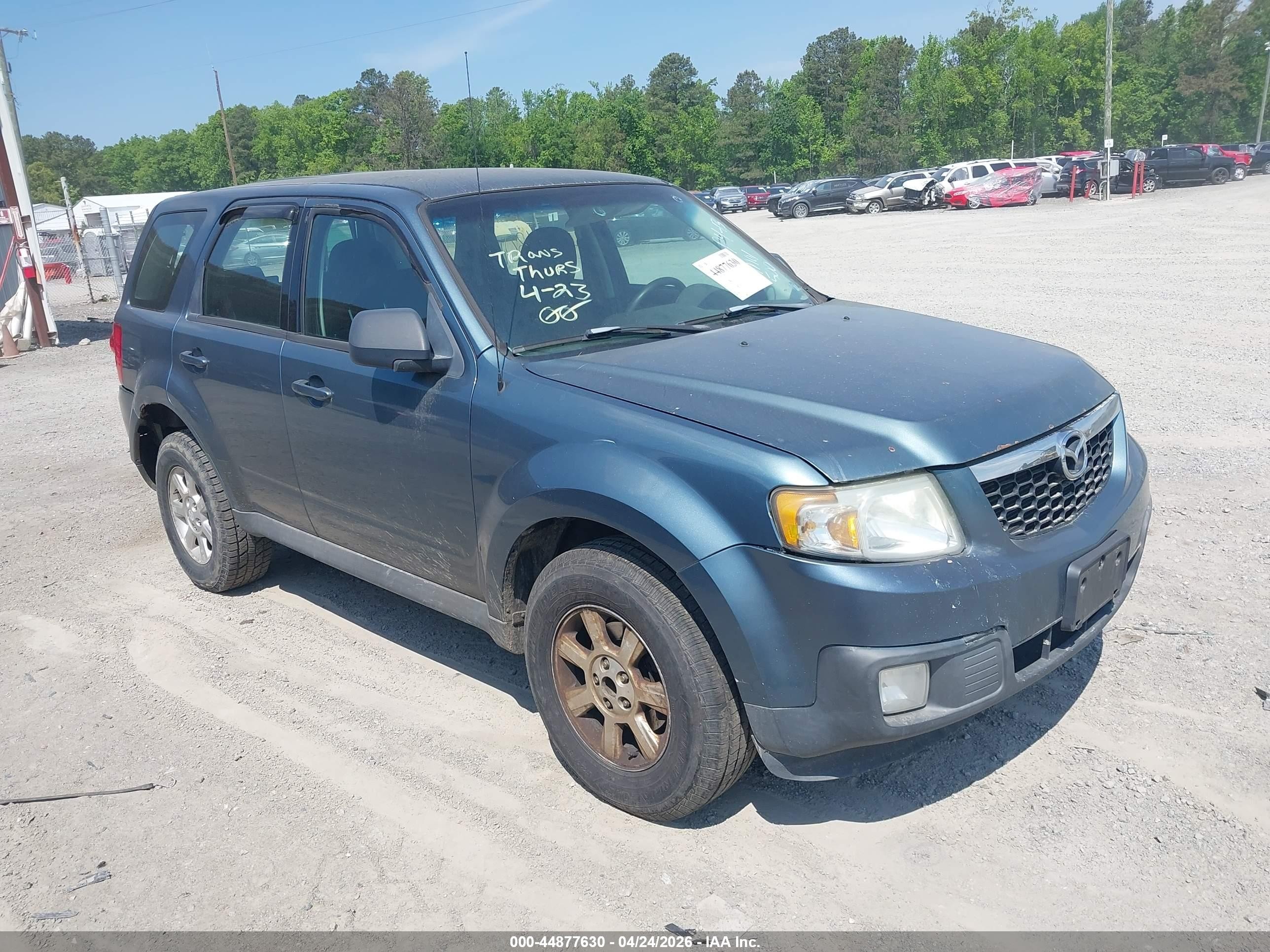 2010 Mazda Tribute Sport, VIN 4F2CY0C71AKM01500 — Repossession