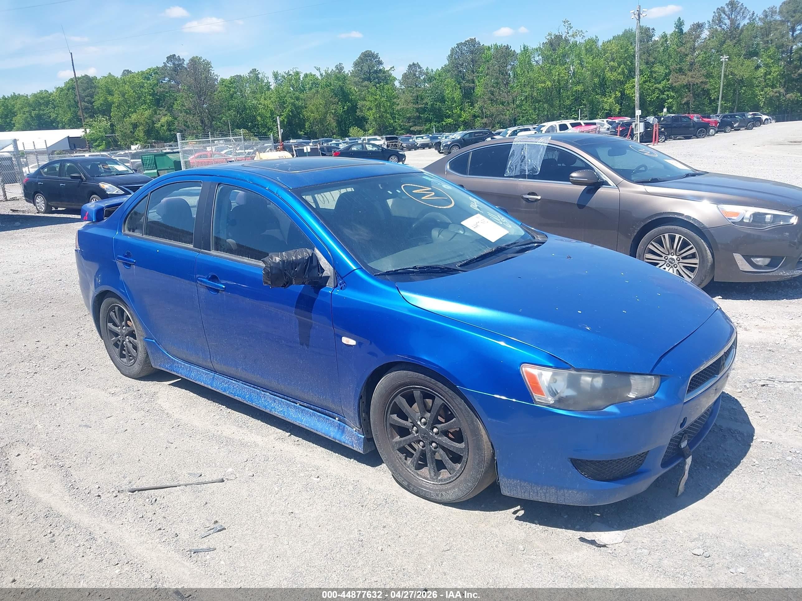 2010 Mitsubishi Lancer ES, VIN JA32U2FU9AU011655 — Repossession